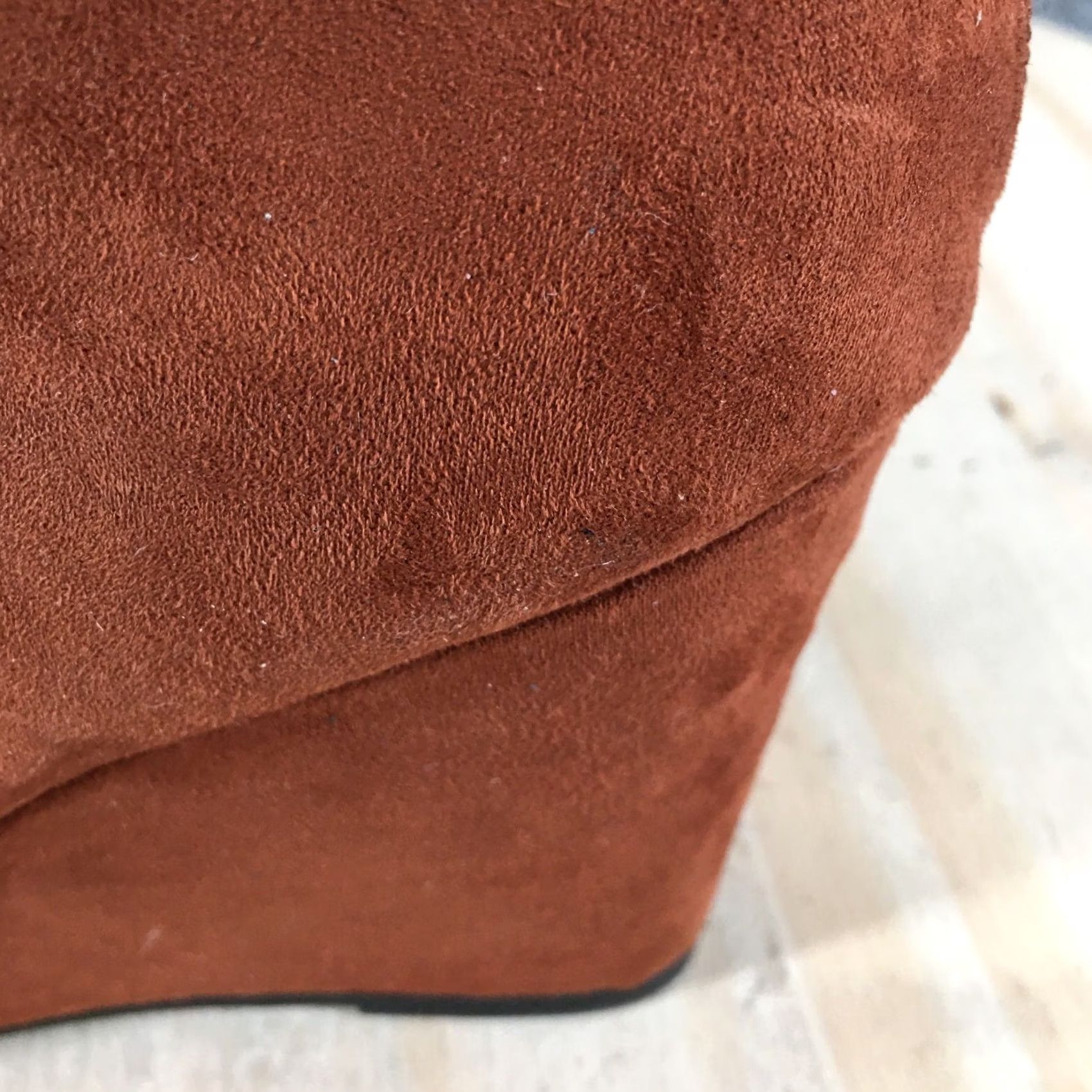 Dolce Vita DV Dolce Vita Boots Womens 9 Casual Back Zip Wedge Ankle Bootie Brown Fabric Boots Women 9 Brown Fabric Wedge Ankle Bootie Dolce Vita Mens? Size US 9 / IT 39 - 3 Thumbnail