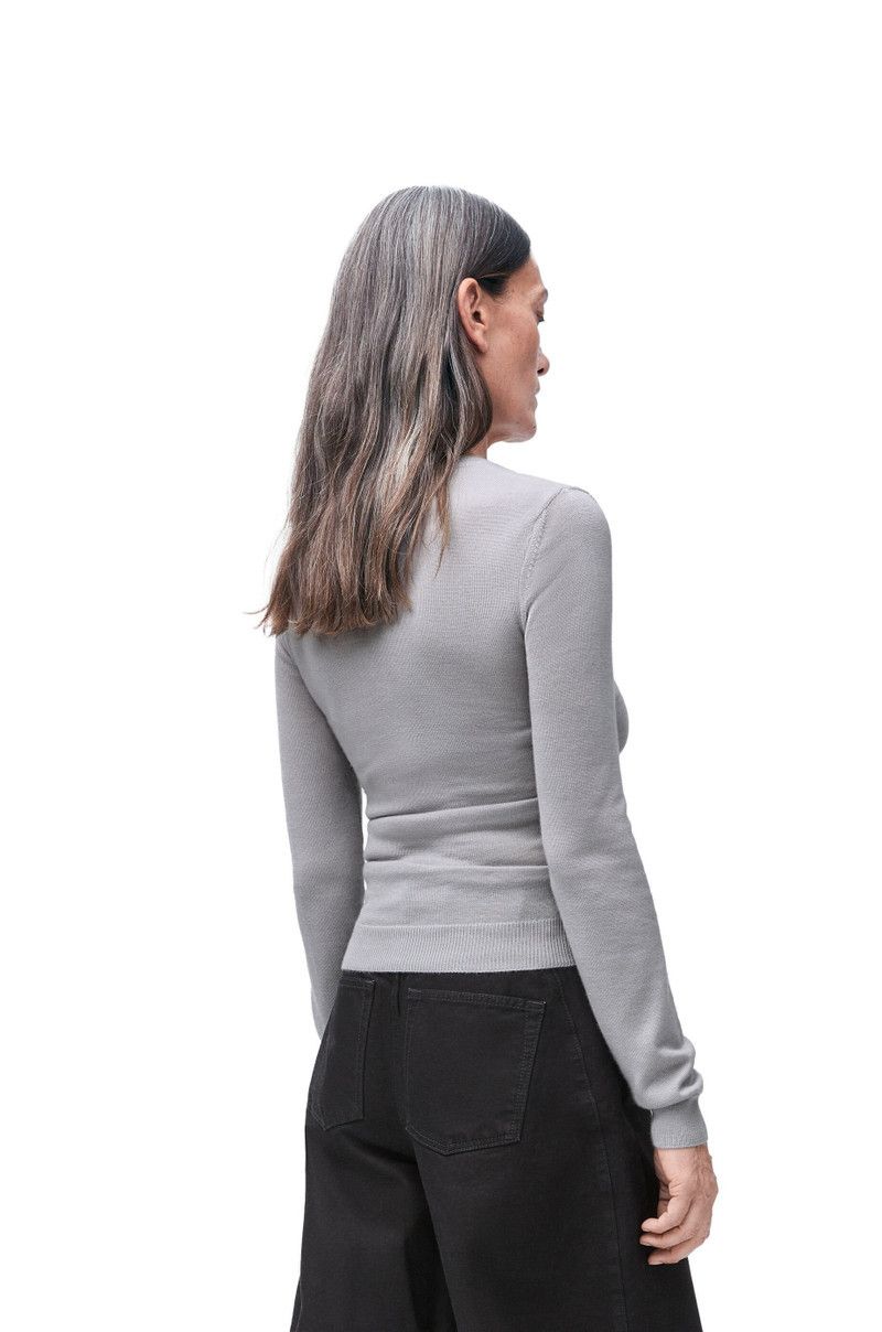 Loewe o1w1db10426 Sweaters in Gray Size M / US 6-8 / IT 42-44 - 3 Thumbnail