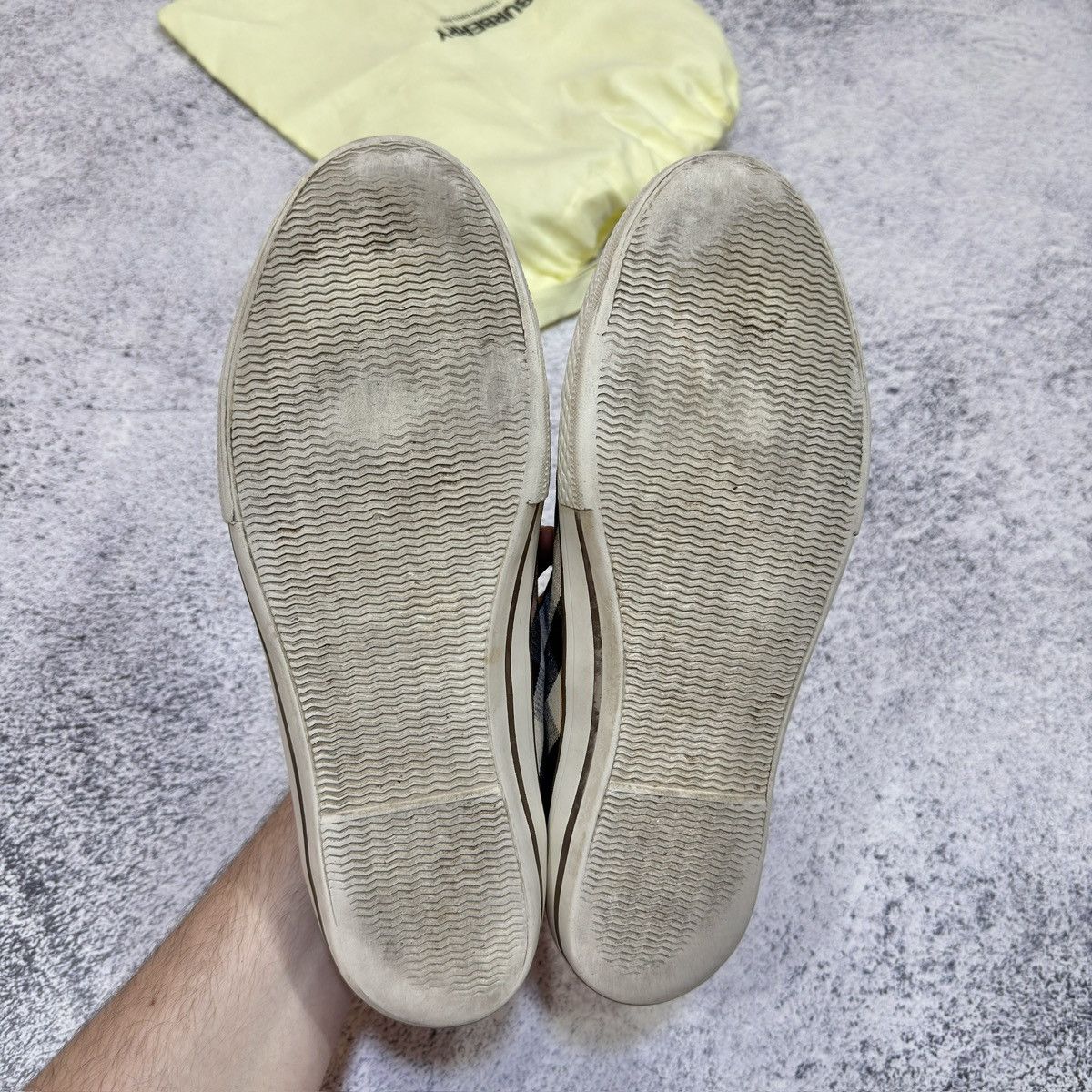 Burberry × Designer Burberry Nova Check Canvas Leather Sneakers US11.5 UK10.5 Size US 11.5 / EU 44-45 - 11 Thumbnail