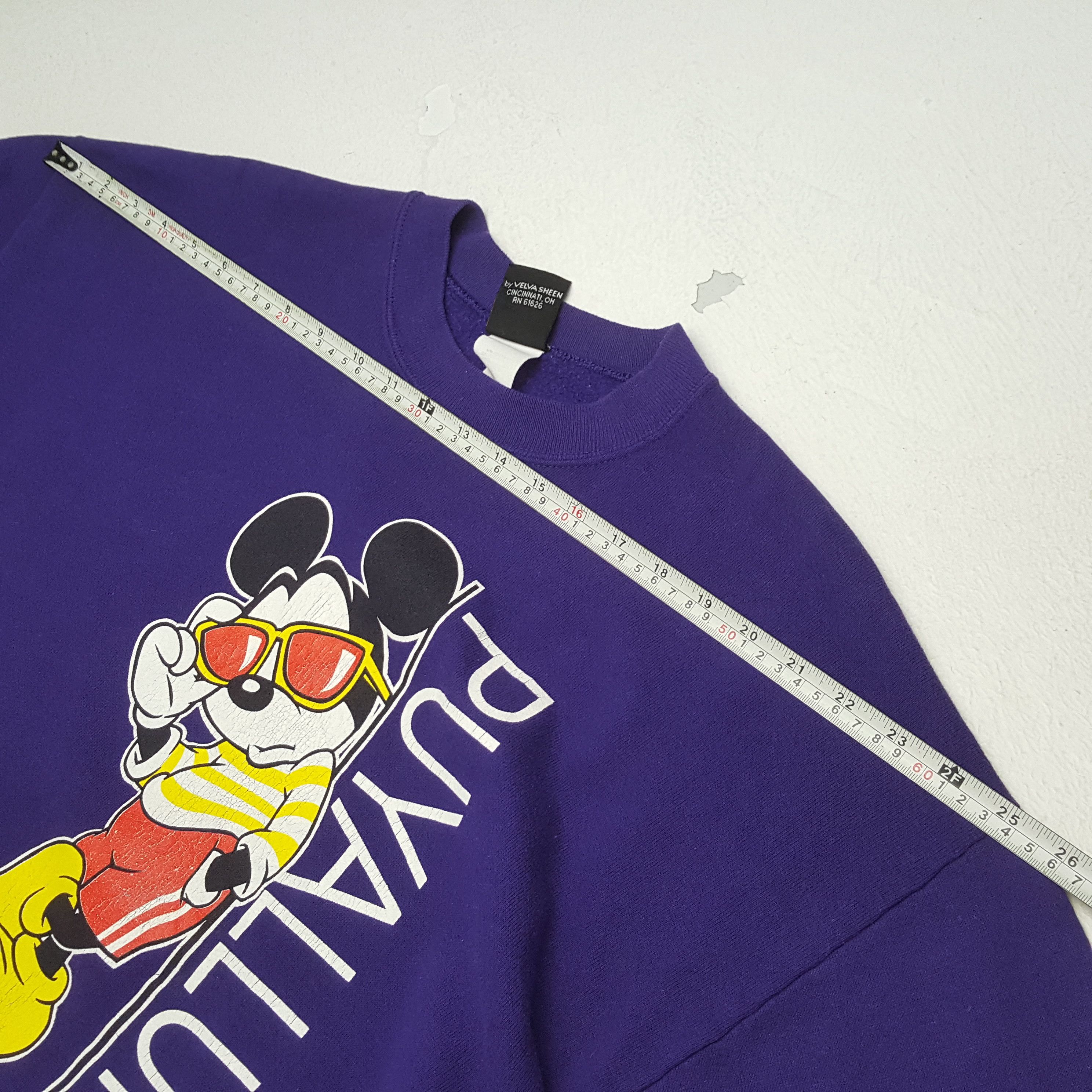 Disney × Mickey Mouse × Vintage MICKEY MOUSE DISNEY Vintage Sweatshirt Size US L / EU 52-54 / 3 - 4 Thumbnail