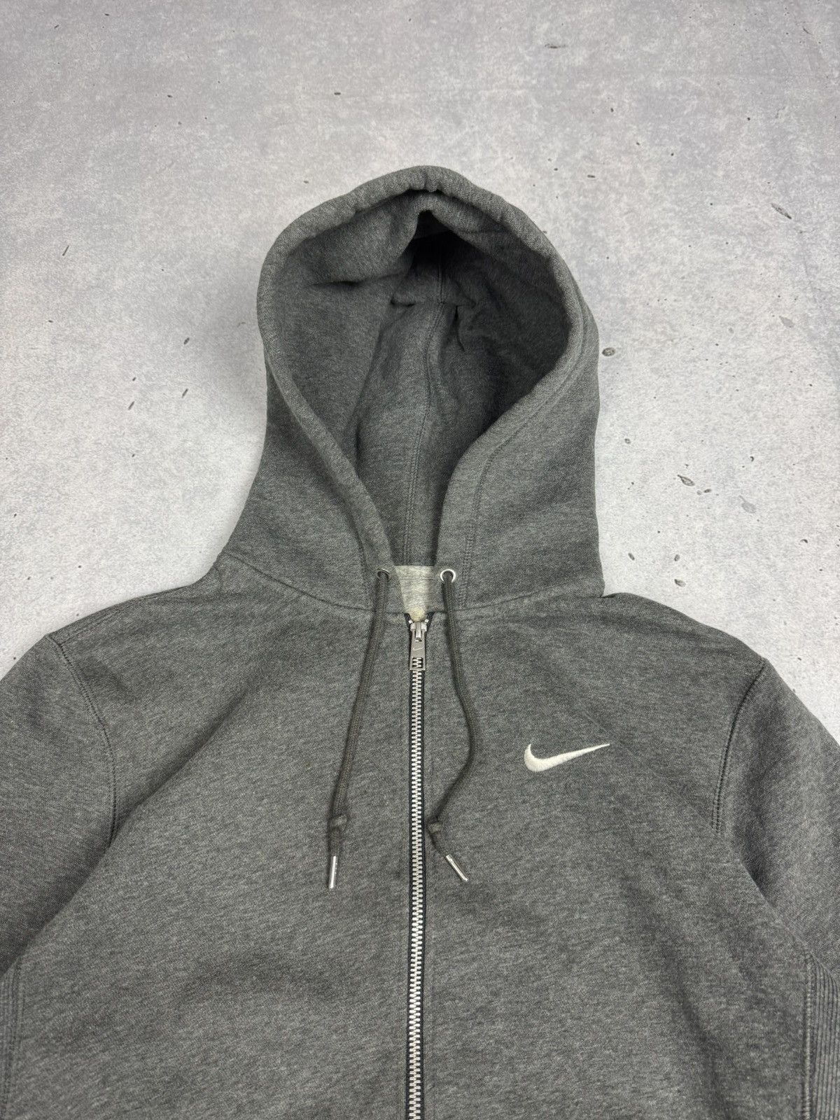 Nike Vintage Nike Small Swoosh Y2K Zip Hoodie Size US M / EU 48-50 / 2 - 2 Thumbnail