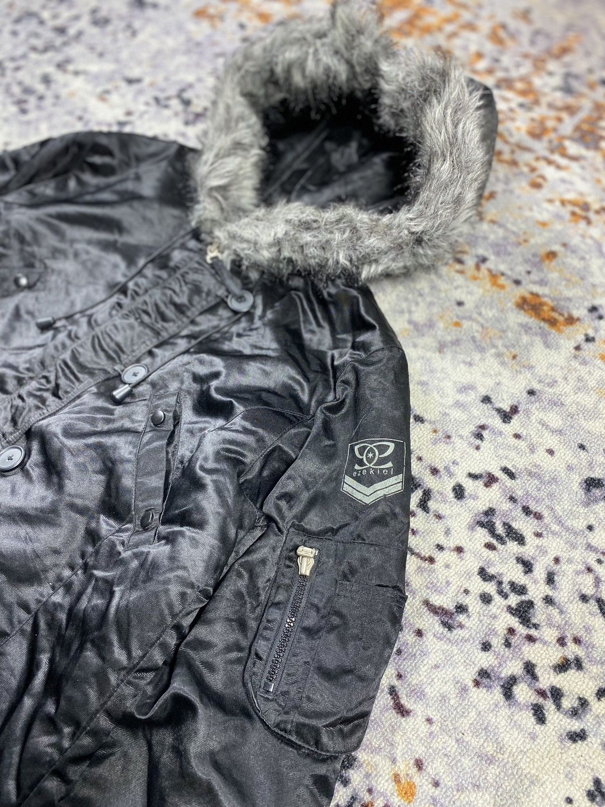 If Six Was Nine × Japanese Brand × Vintage “RARE” Ezekiel Fur Hoodie Parka Size US M / EU 48-50 / 2 - 3 Thumbnail