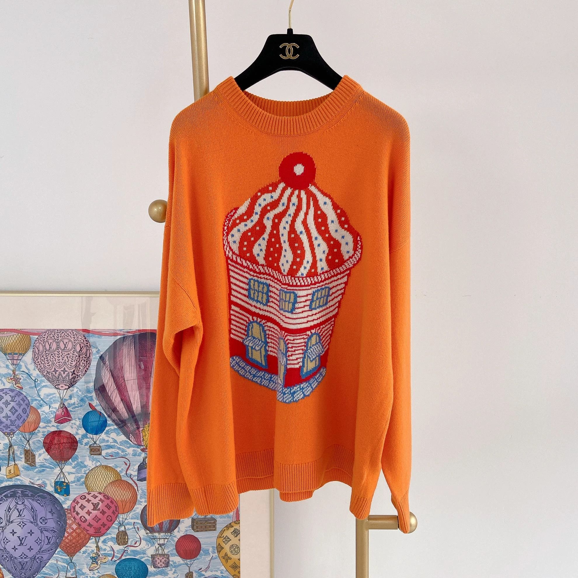 Hermes Hermes Cashmere Sweater 38 9133 Pre-owned Size S / US 4 / IT 40 - 2 Thumbnail
