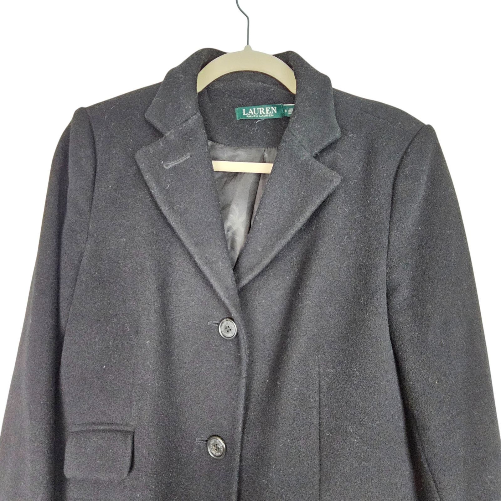 Lauren Ralph Lauren Lauren Ralph Lauren Womens Wool Coat Classic Old Money Quiet Size M / US 6-8 / IT 42-44 - 2 Thumbnail