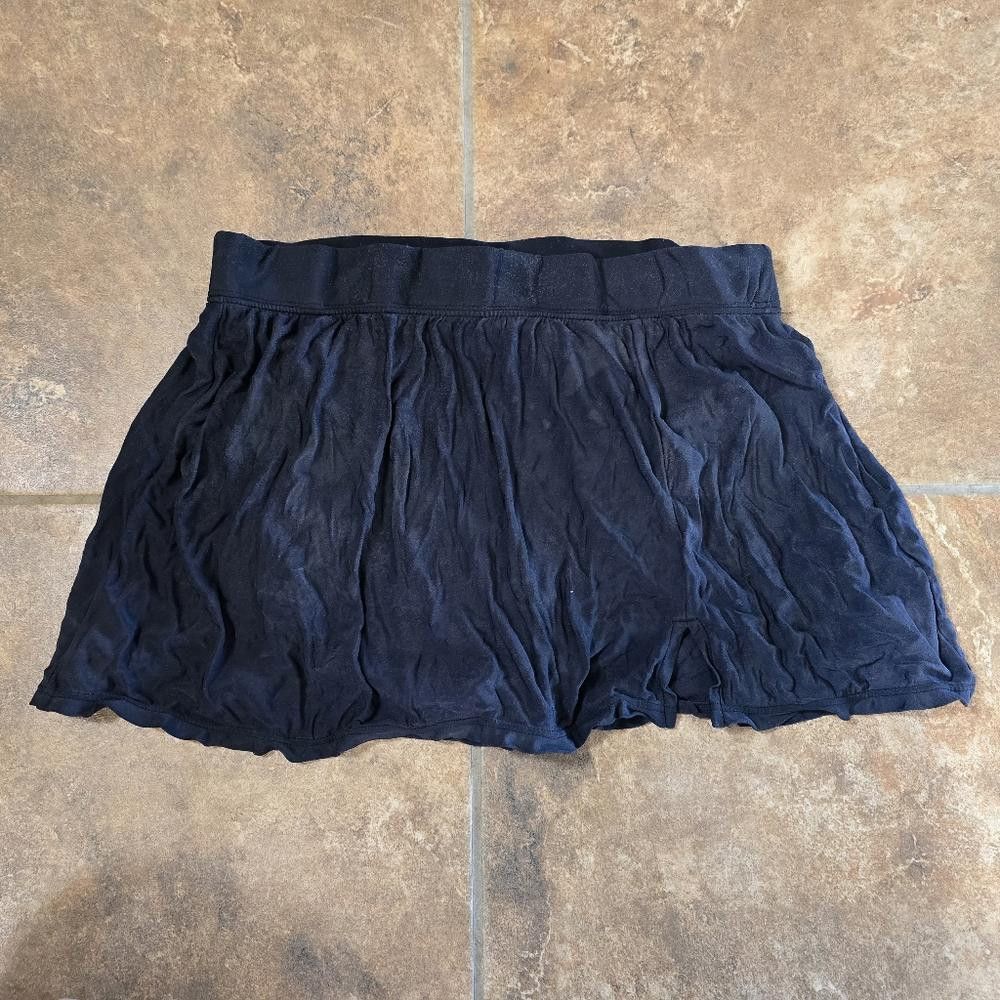 Designer Black Aqua Green Bikini Skirt Bottoms Size ONE SIZE - 1 Thumbnail