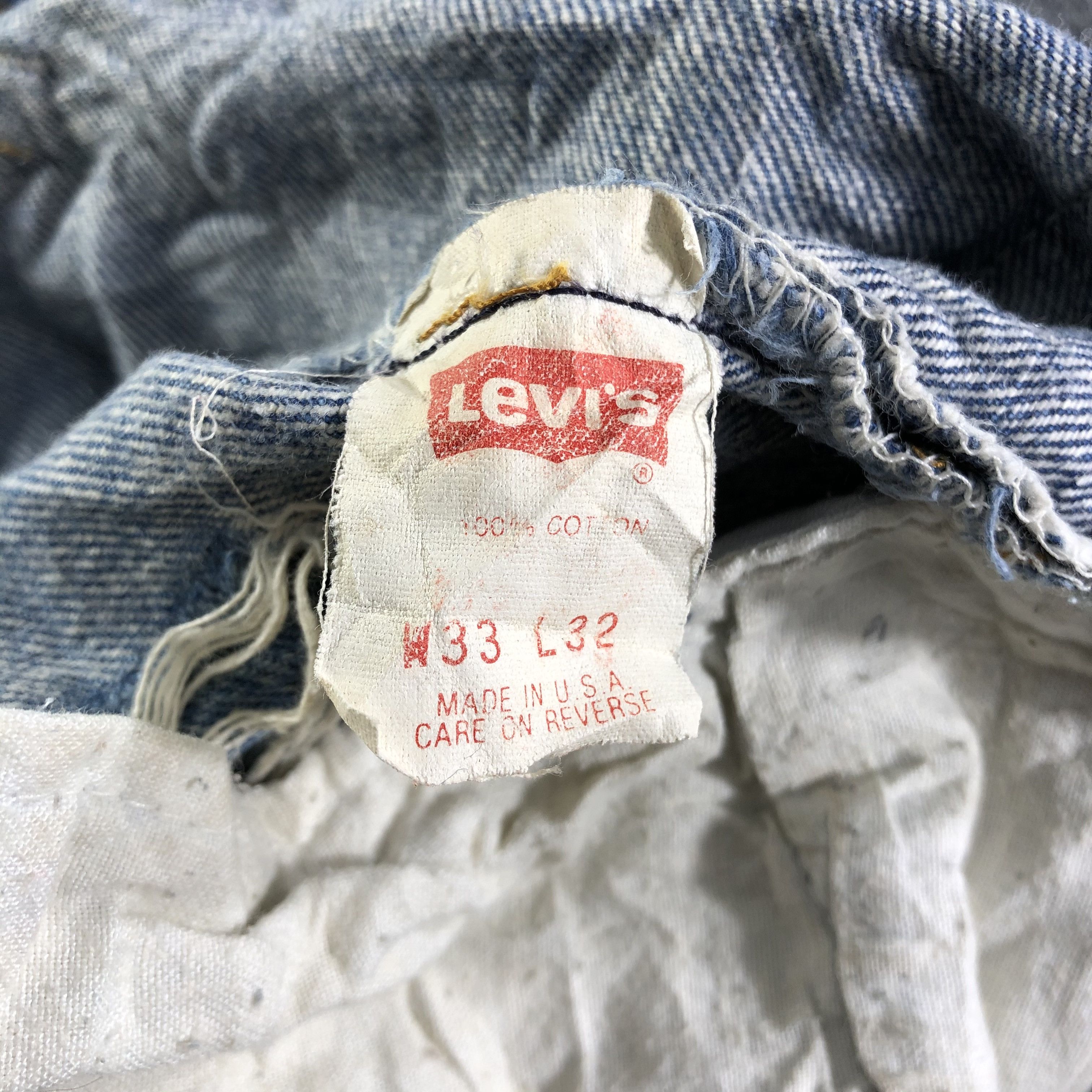 Levi's × Vintage Vintage Levis 501 Jeans-J4575 Size 32" / US 10 / IT 46 - 9 Thumbnail