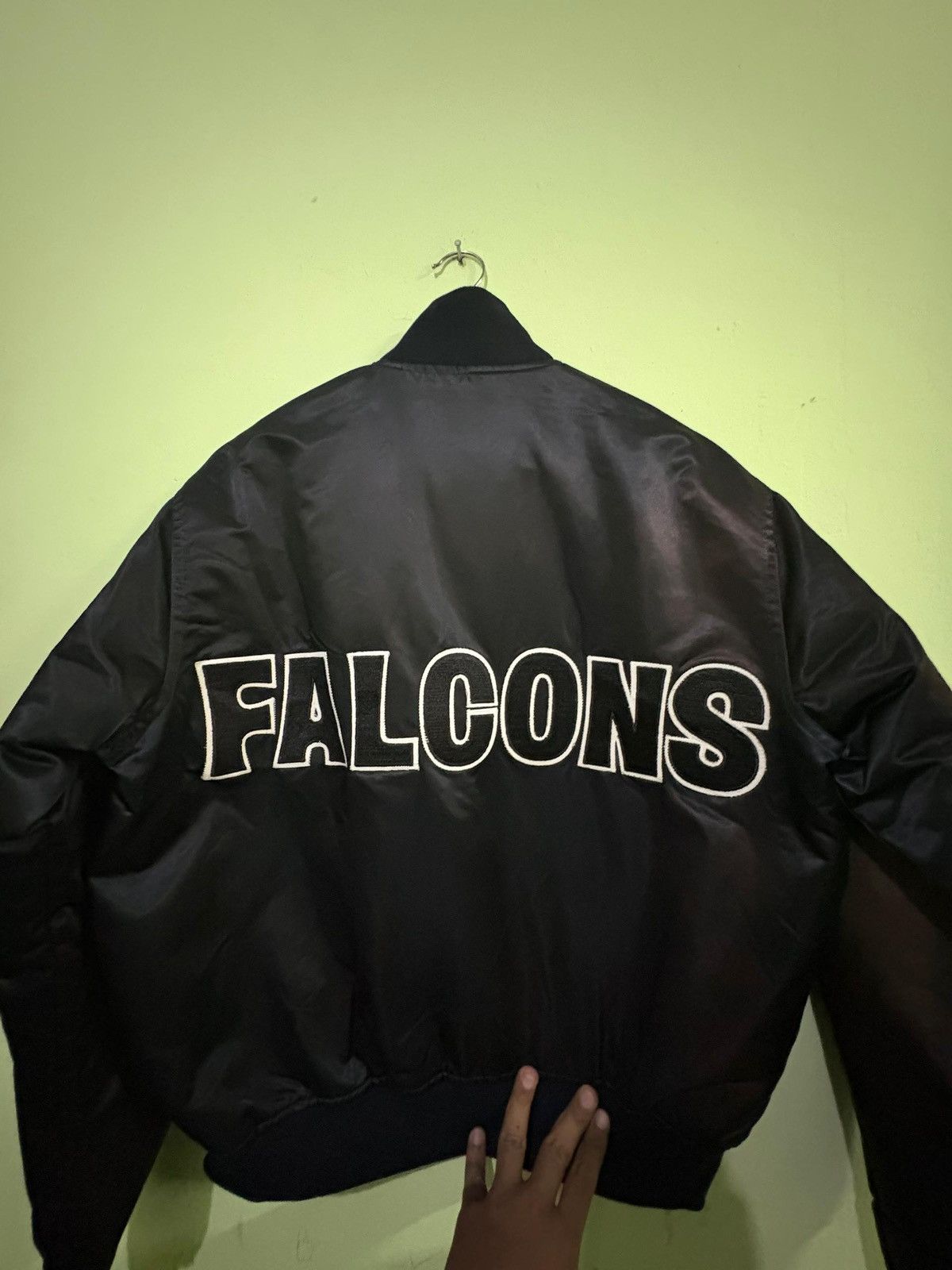 NFL × Starter VTG 80’s Atlanta Falcons Jacket Design NFL Jacket Size US L / EU 52-54 / 3 - 9 Thumbnail