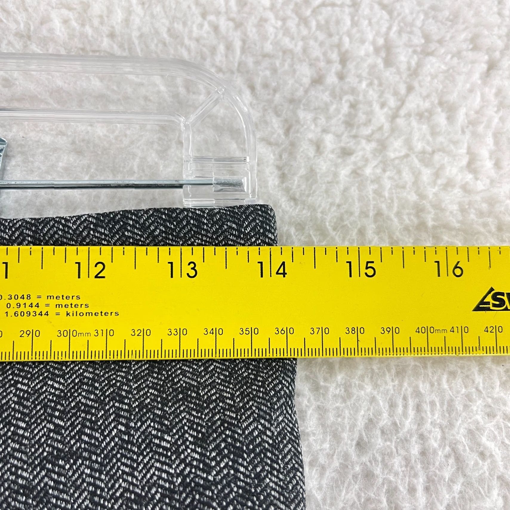 Athleta Athleta Gray Leggings Womens Size Small Herringbone Mercer Pull On Split Hem Size 28" / US 6 / IT 42 - 7 Thumbnail