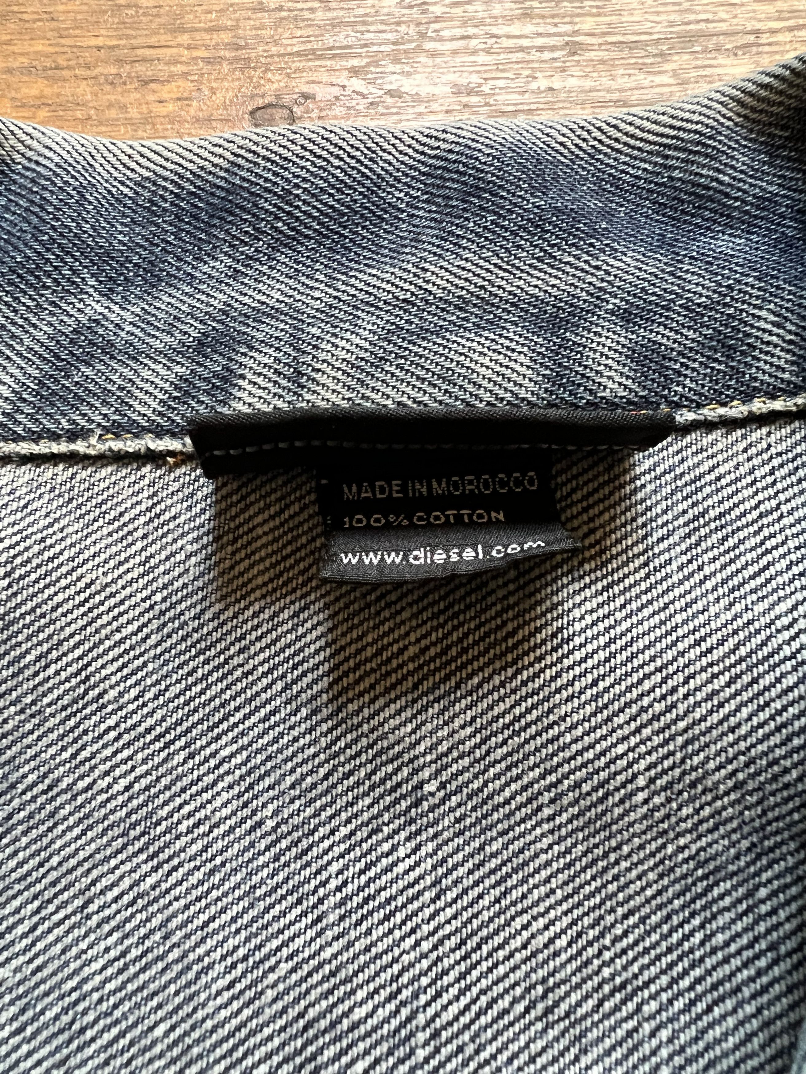 Other Diesel Denim Trucker Vintage Cropped Y2k Jacket Size US L / EU 52-54 / 3 - 6 Thumbnail