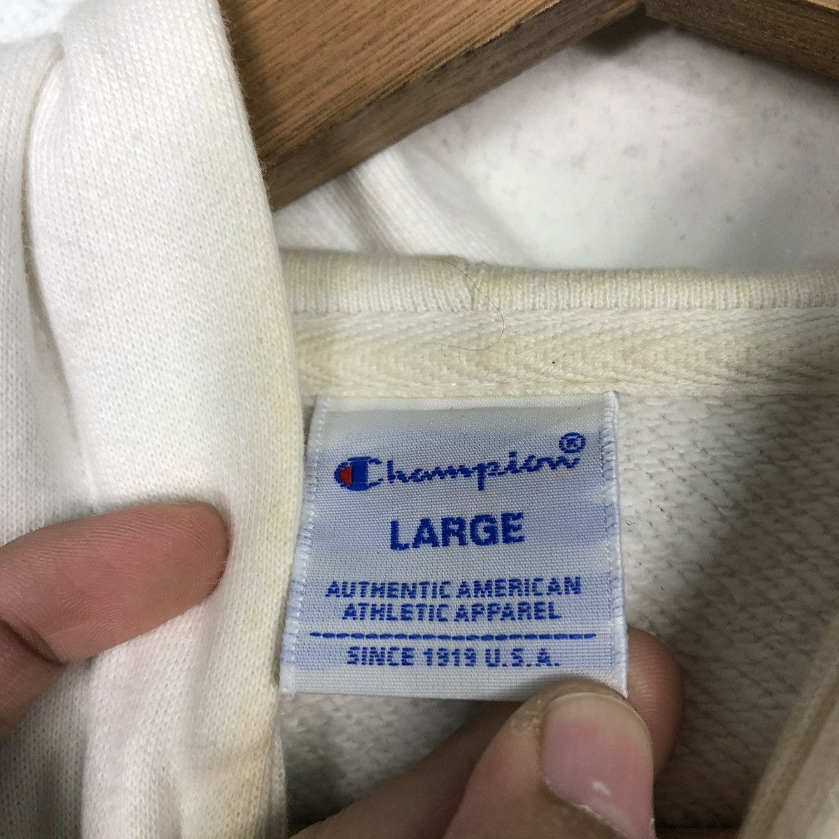 Japanese Brand × Vintage 📌Vintage Hoodie Pull Over Champion Small Pony Size US L / EU 52-54 / 3 - 16 Thumbnail
