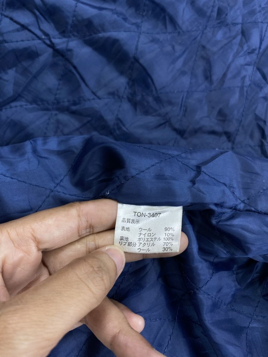 Vintage Vintage Antiballistic Wool Varsity Plain Jacket Size US L / EU 52-54 / 3 - 10 Thumbnail