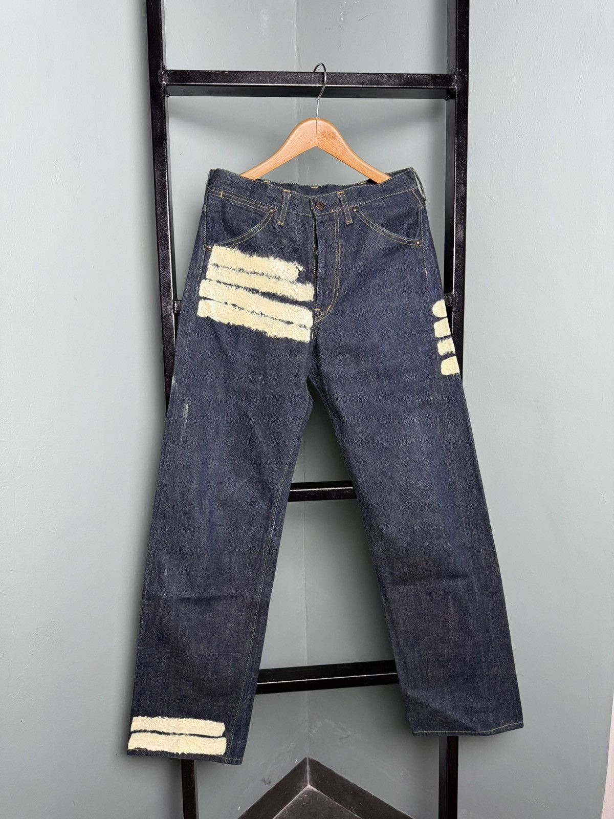 ABAHOUSE JAPANESE DENIM ABAHOUSE CO JEANS INDIGO Size US 30 / EU 46 - 1 Thumbnail