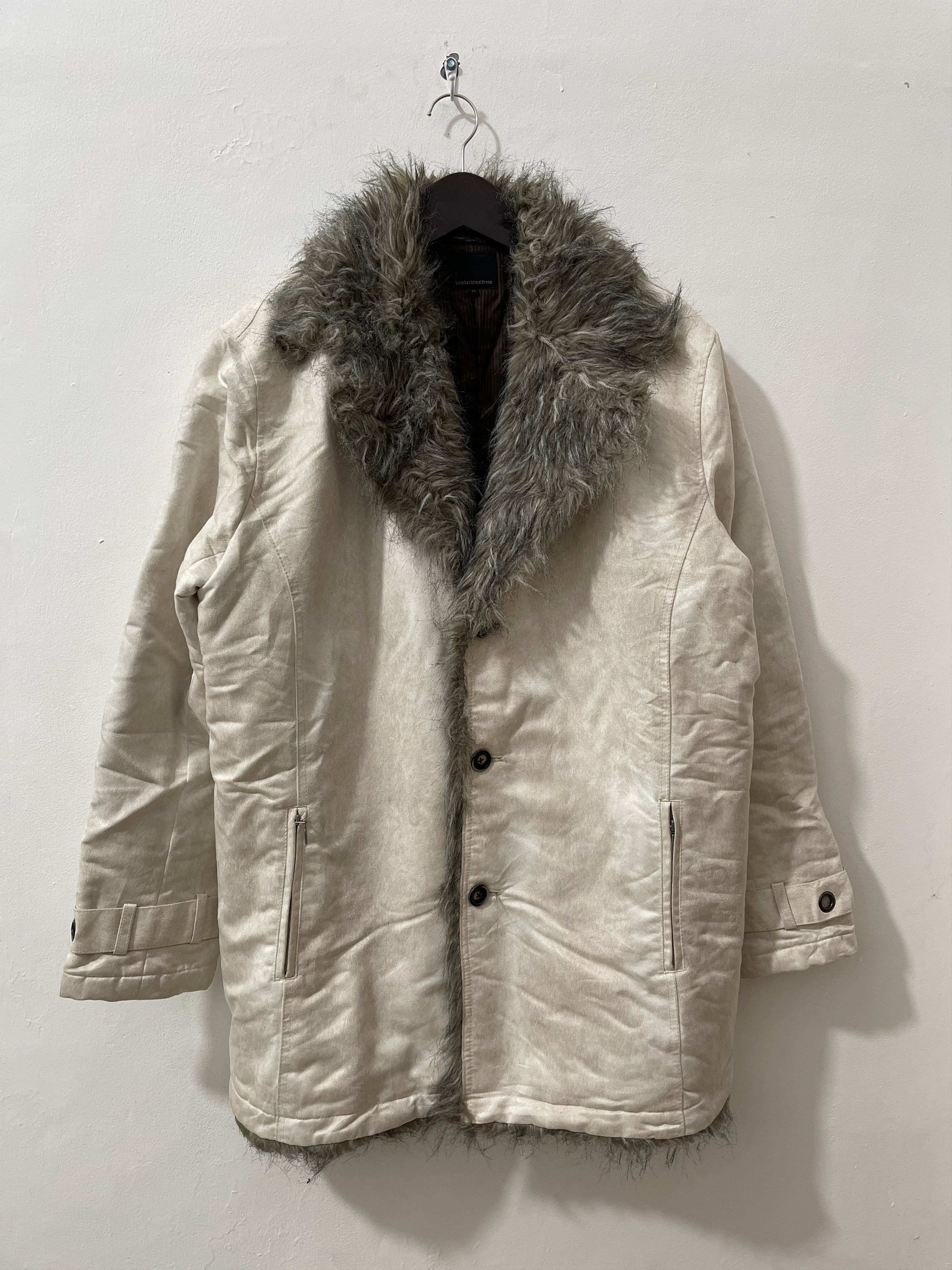 Japanese Brand Bareback Realdress Japan Archive Fur Vkei Style Jacket Size US XL / EU 56 / 4 - 1 Thumbnail