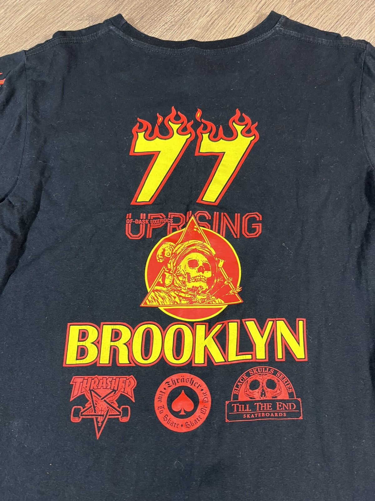 Thrasher Trasher Brooklyn 77 Rare t Shirt Size US M / EU 48-50 / 2 - 7 Thumbnail