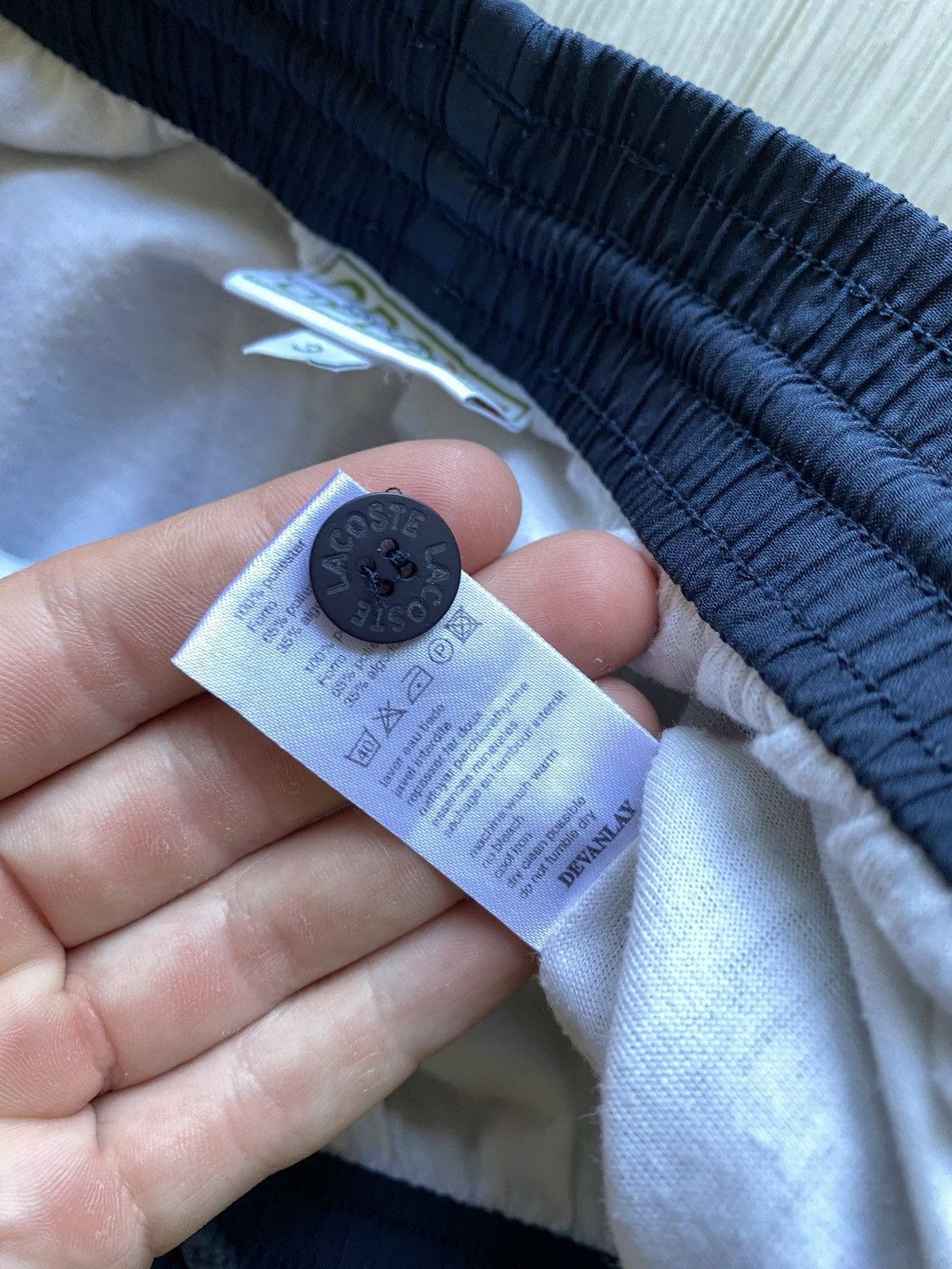 Lacoste × Vintage Vintage Swim Shorts Lacoste Sport Size US 32 / EU 48 - 6 Thumbnail