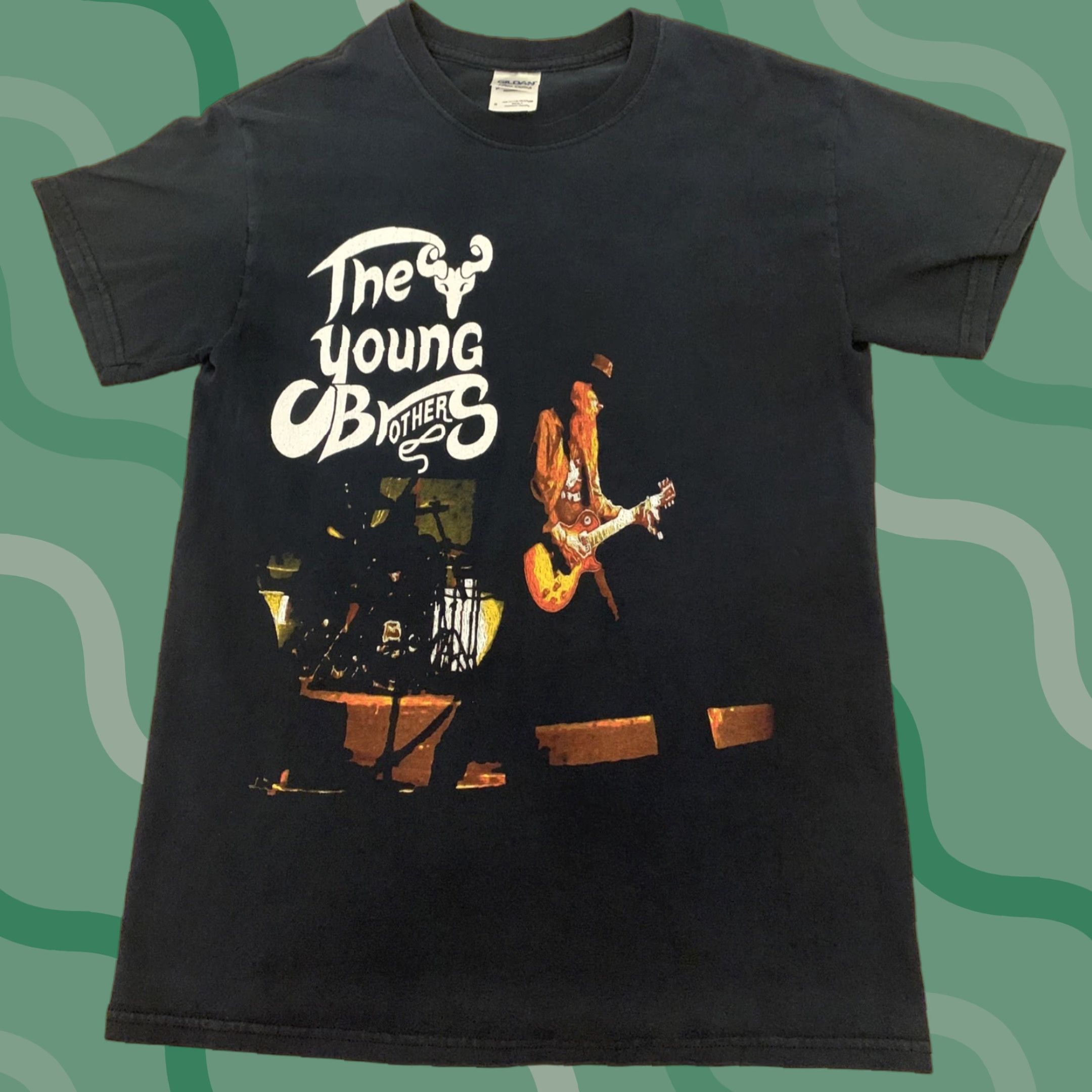 Vintage VINTAGE Rare The Young Brothers T-Shirt Size S Black Classic Rock Mens Size US S / EU 44-46 / 1 - 1 Thumbnail