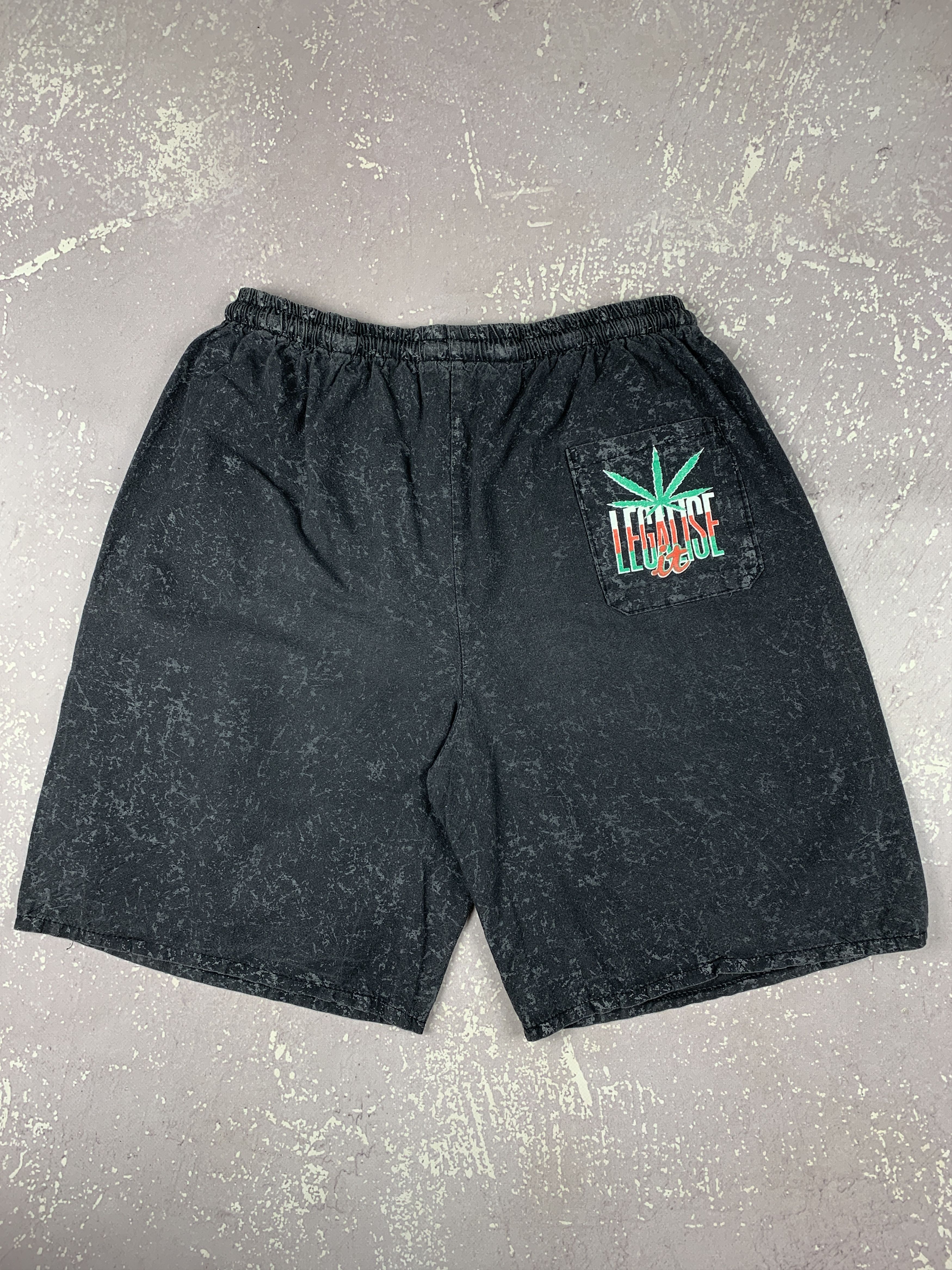 Vintage Vintage RARE Marijuana Weed 4/20 Legalize Shorts Size US 34 / EU 50 - 5 Thumbnail