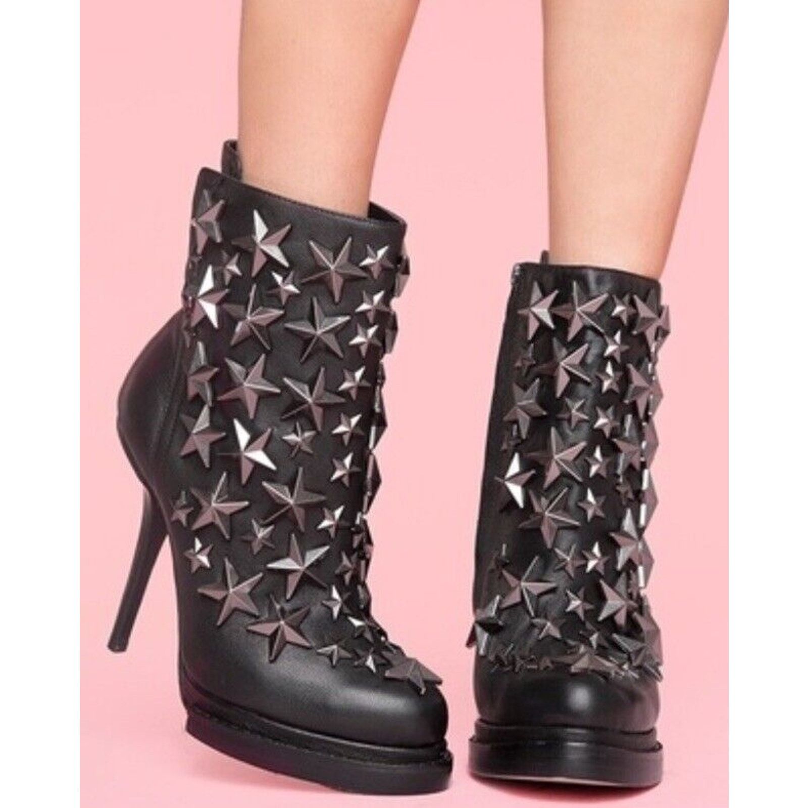 Jeffrey campbell star booties clearance