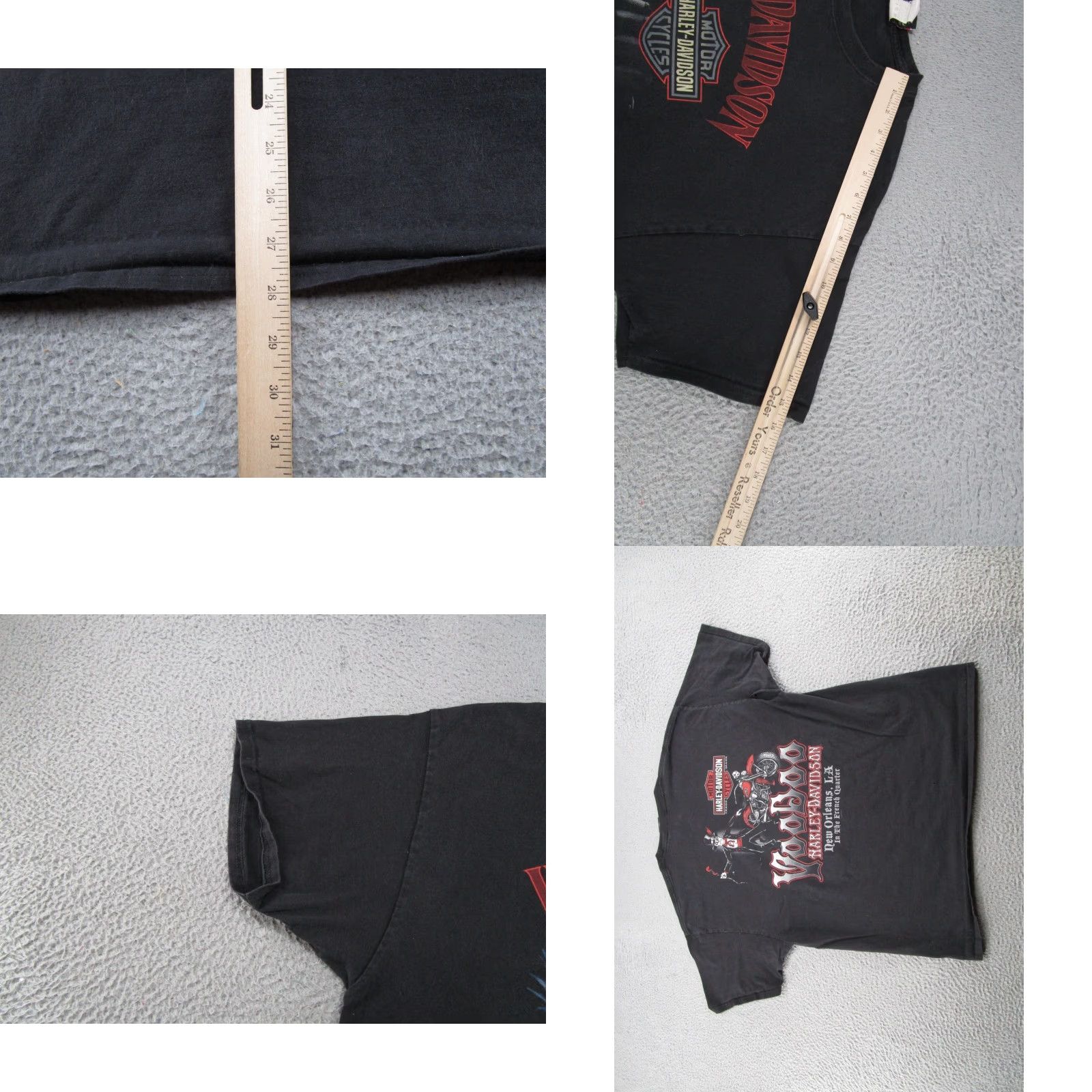 Harley Davidson Harley-Davidson Shirt Mens XL Black Graphic Print T-Shirt Motorcycle Biker 2010-2019 Size US XL / EU 56 / 4 - 8 Thumbnail