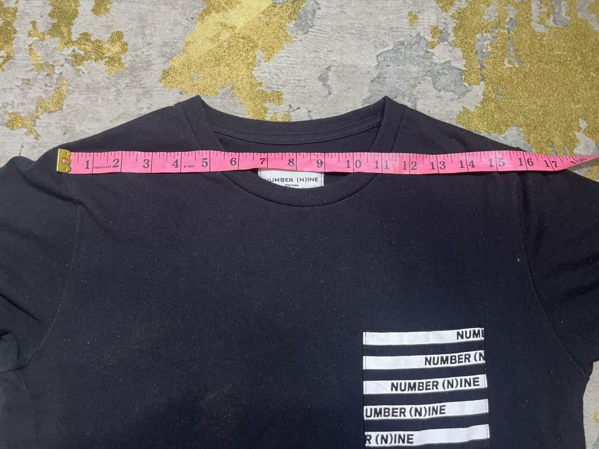 Japanese Brand Number (N)ine Denim Pocket Tshirt Size US S / EU 44-46 / 1 - 9 Thumbnail
