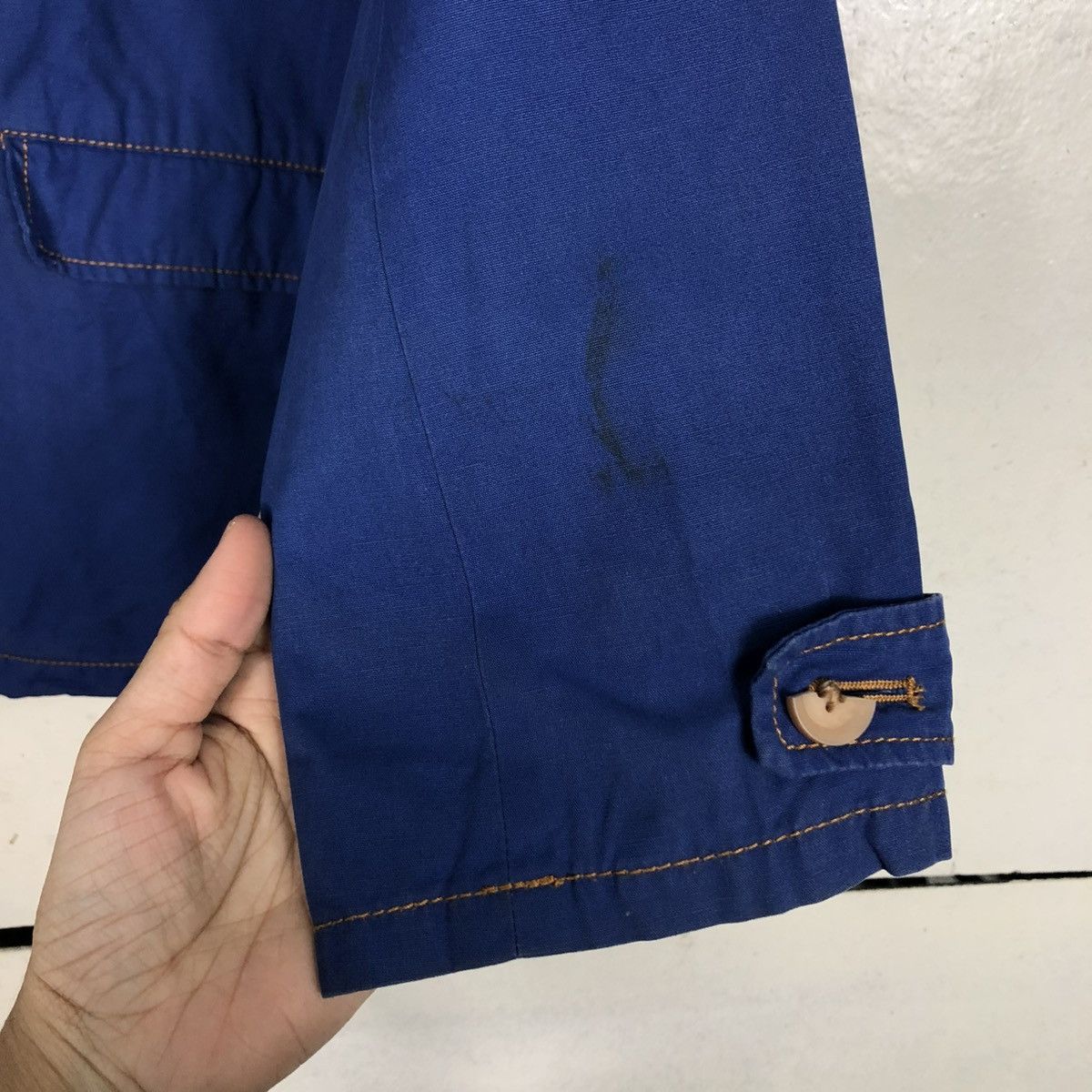 Blue Blue Japan 🔥VINTAGE CHORE WORK JACKET BLUE JAPAN Size US M / EU 48-50 / 2 - 17 Thumbnail