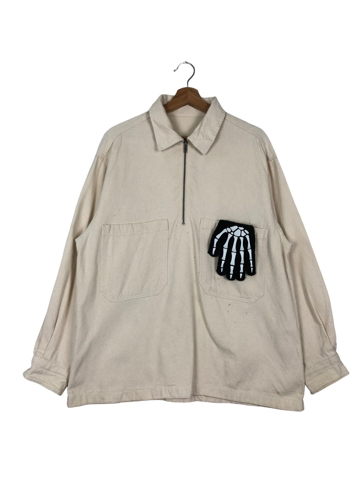 Japanese Brand 🔥VINTAGE WOOL ANORAK JACKET GU JAPAN ISSEY MIYAKE Size US S / EU 44-46 / 1 - 1 Thumbnail
