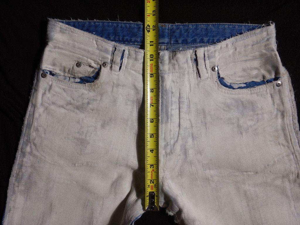 Maison Margiela 2016 Cracked Paint Jeans Size US 28 / EU 44 - 15 Thumbnail