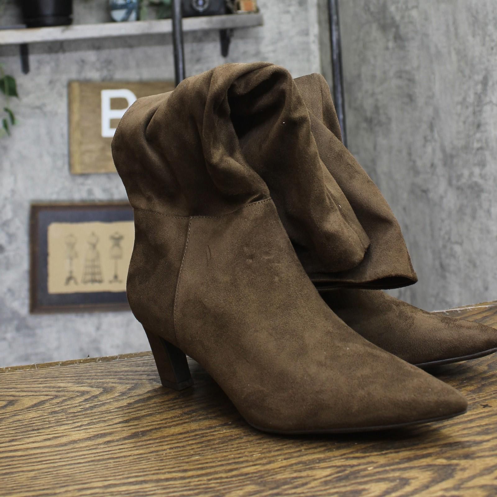 Other Nwt A New Day Raye Tall Dress Boots 88375206 Dark Brown 10m Size US 10 / IT 40 - 2 Thumbnail