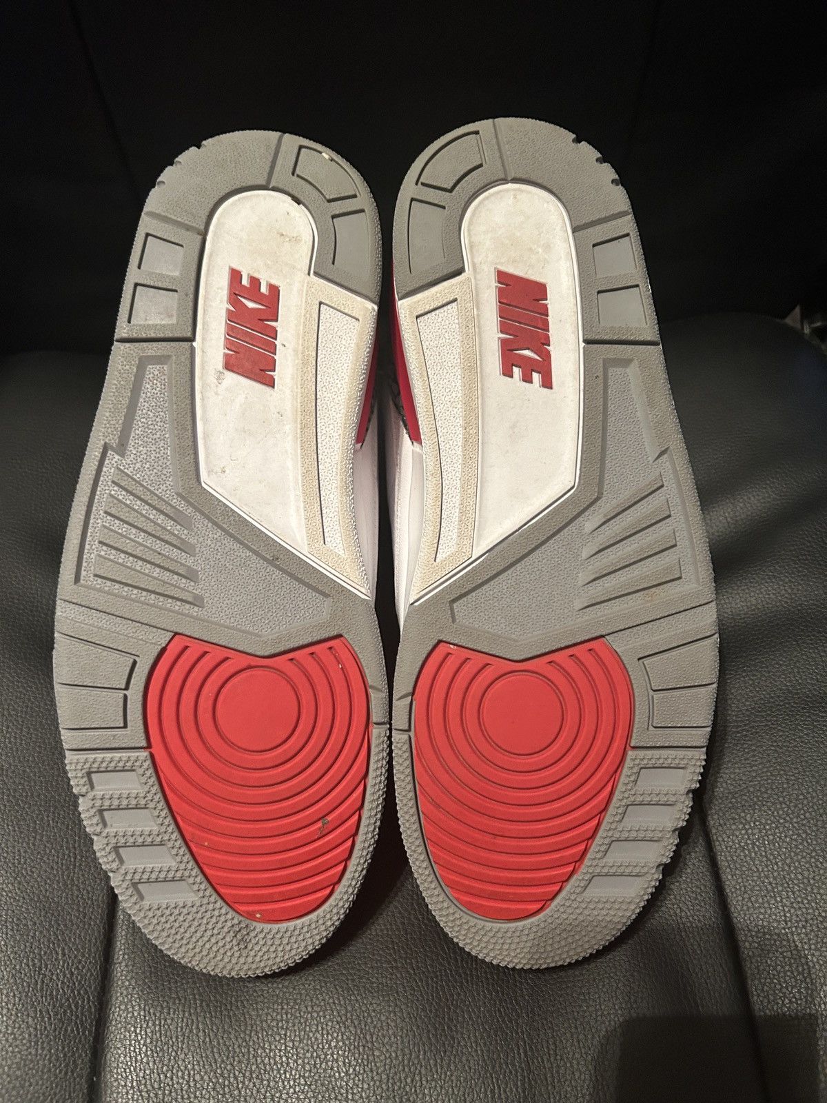 Jordan Brand Jordan 3 Retro Fire Red Size US 11 / EU 44 - 5 Thumbnail