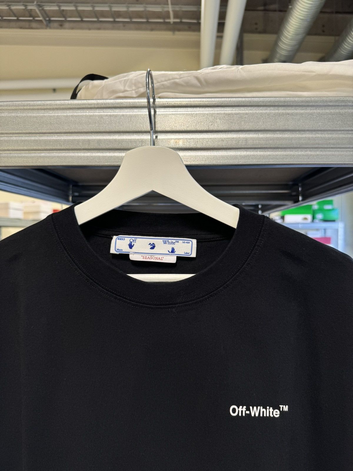 Off-White Off-White Chain Arrow T-Shirt NEW 525$ Size US M / EU 48-50 / 2 - 3 Thumbnail