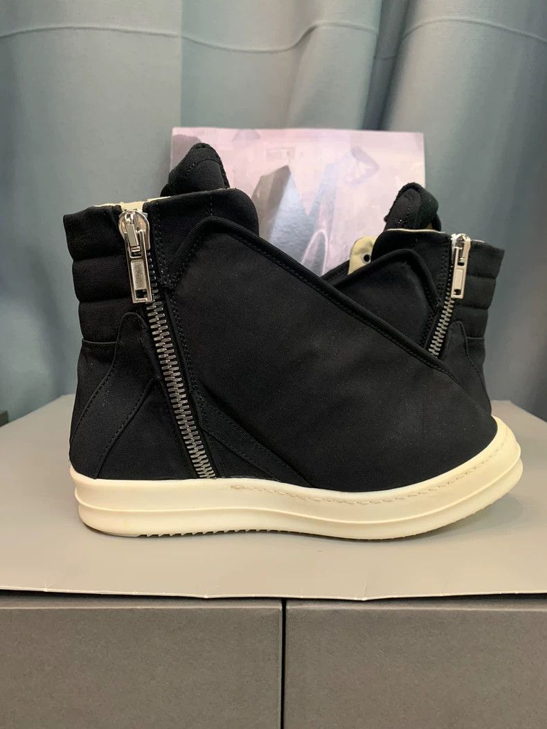 Rick Owens Rick Owens Satin nylon-faced zip-up ankle boots Size US 5.5 / IT 35.5 - 5 Thumbnail