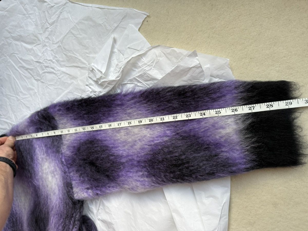 Celine $1.4k FW22 Celine argyle mohair blend fuzzy sweater L Hedi Size US L / EU 52-54 / 3 - 7 Thumbnail