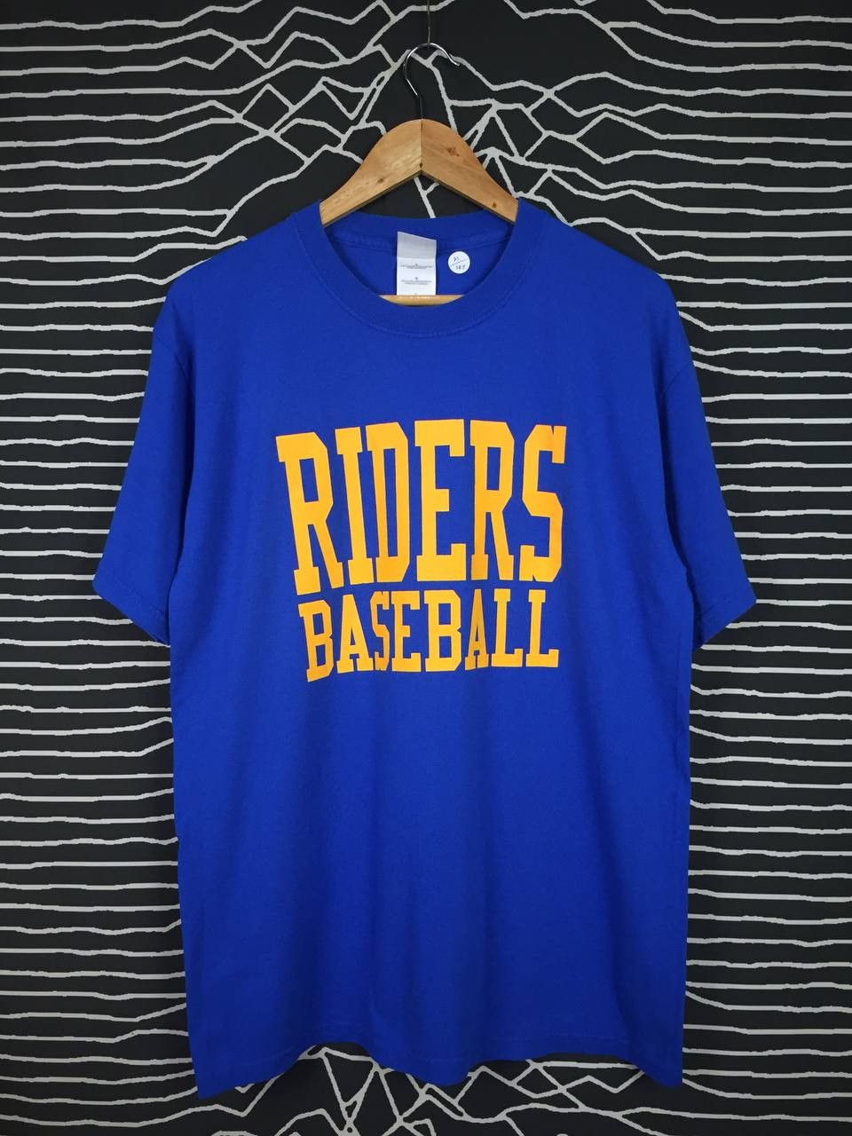 Gildan × Vintage Vtg Y2K Riders Baseball Spell Out Tee Size US L / EU 52-54 / 3 - 2 Thumbnail