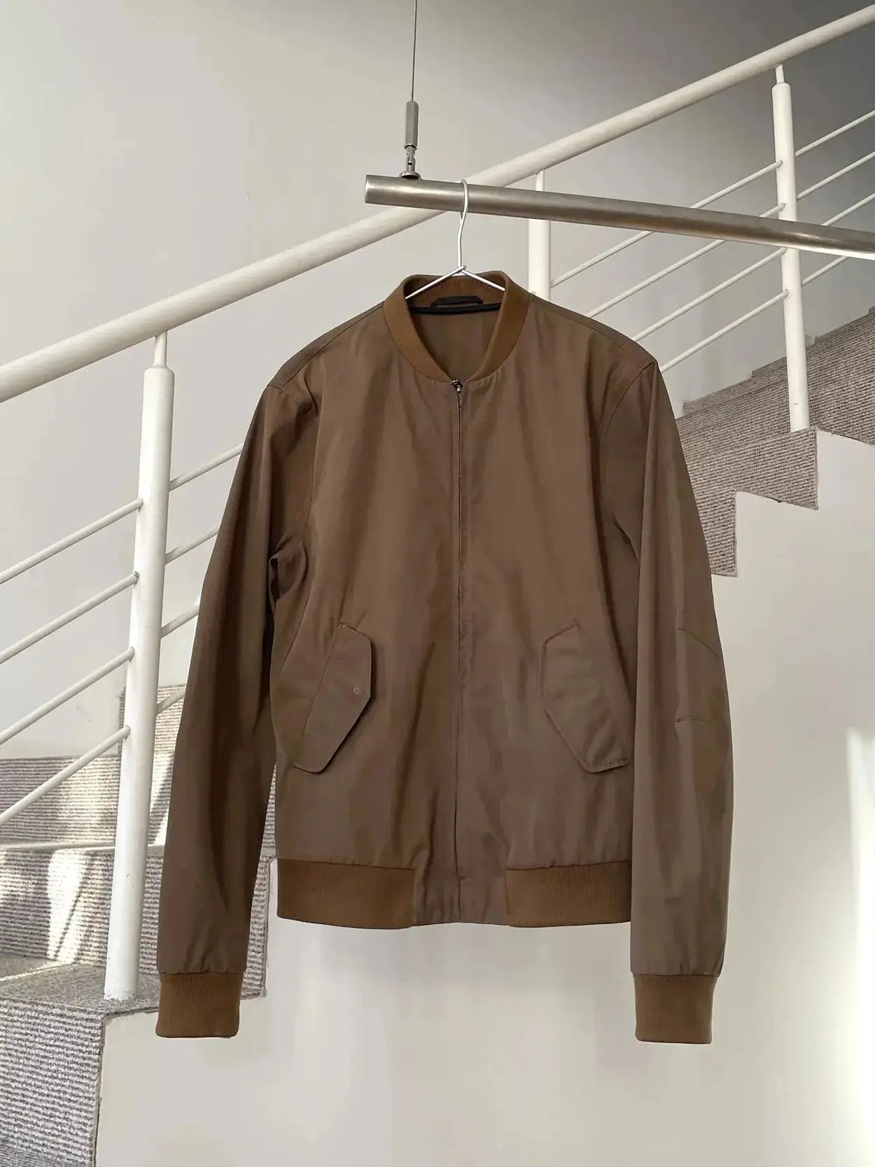 Acne Studios ACNE STUDIOS Jacket Bomber Harrington Style Coat Brown Size US S / EU 44-46 / 1 - 1 Thumbnail