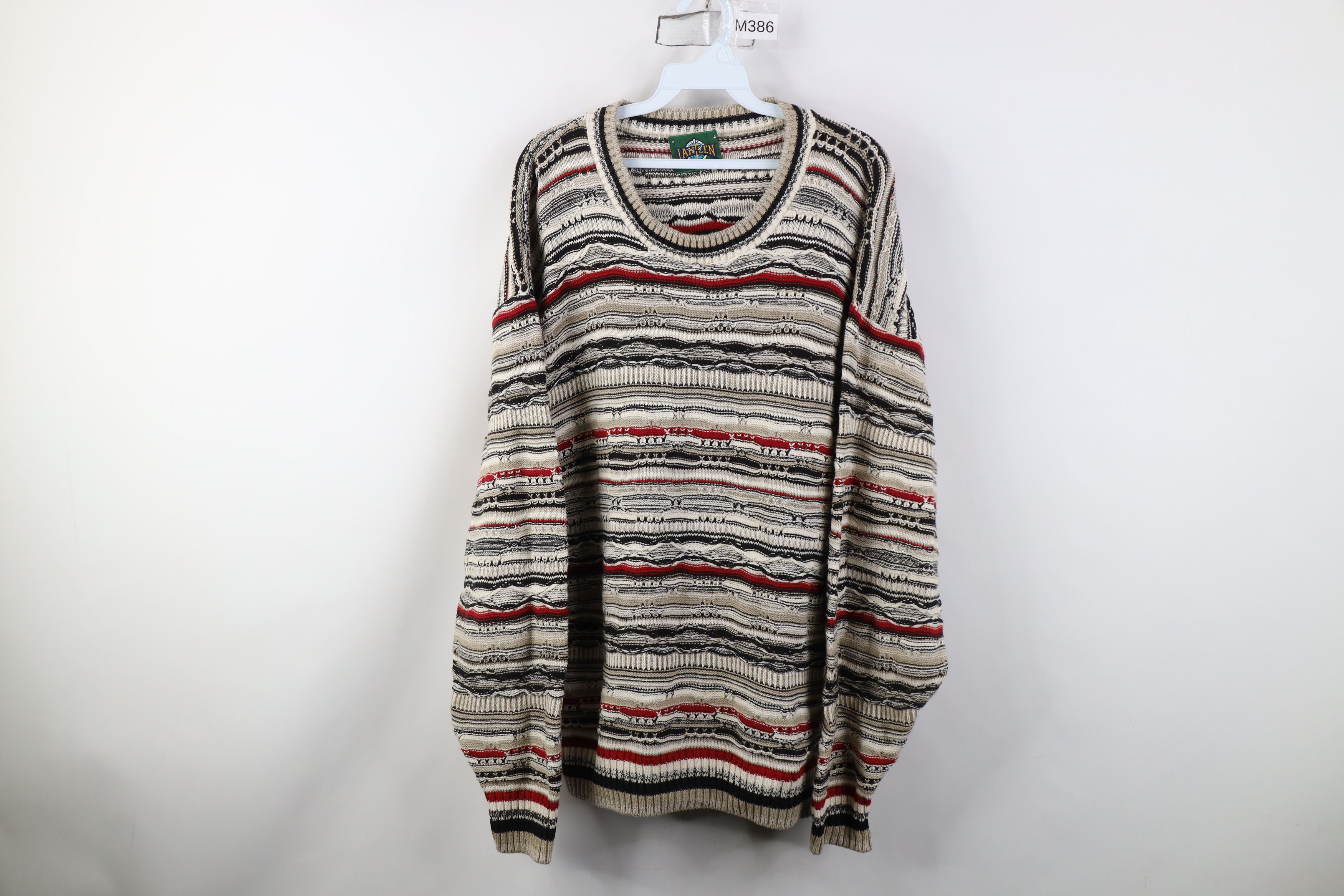Vintage Vintage 90s Coogi Style Bassmaster Knit Crewneck Sweater USA Size US M / EU 48-50 / 2 - 1 Thumbnail