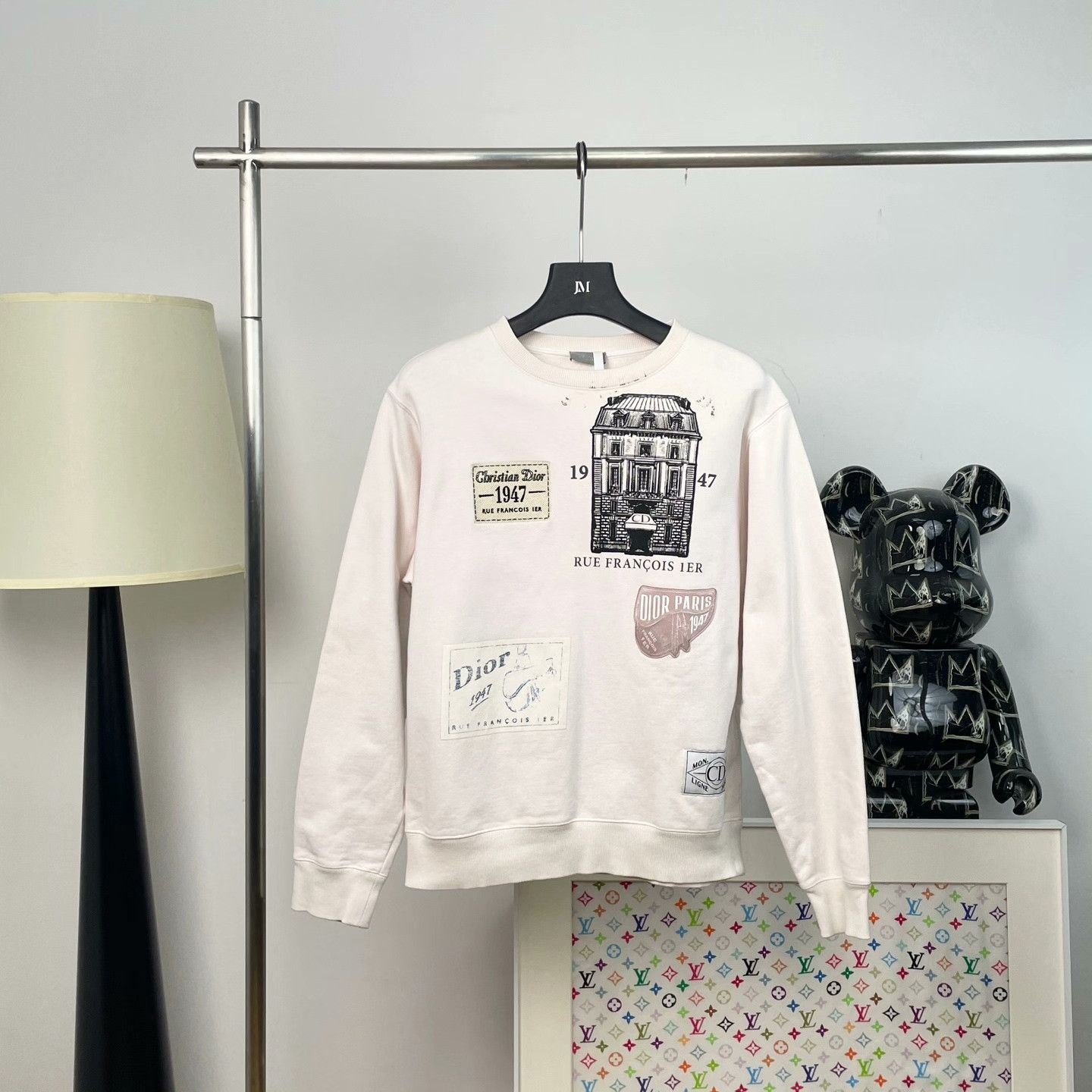 Dior Dior Retro Printed Hoodie m Men Size US M / EU 48-50 / 2 - 1 Thumbnail