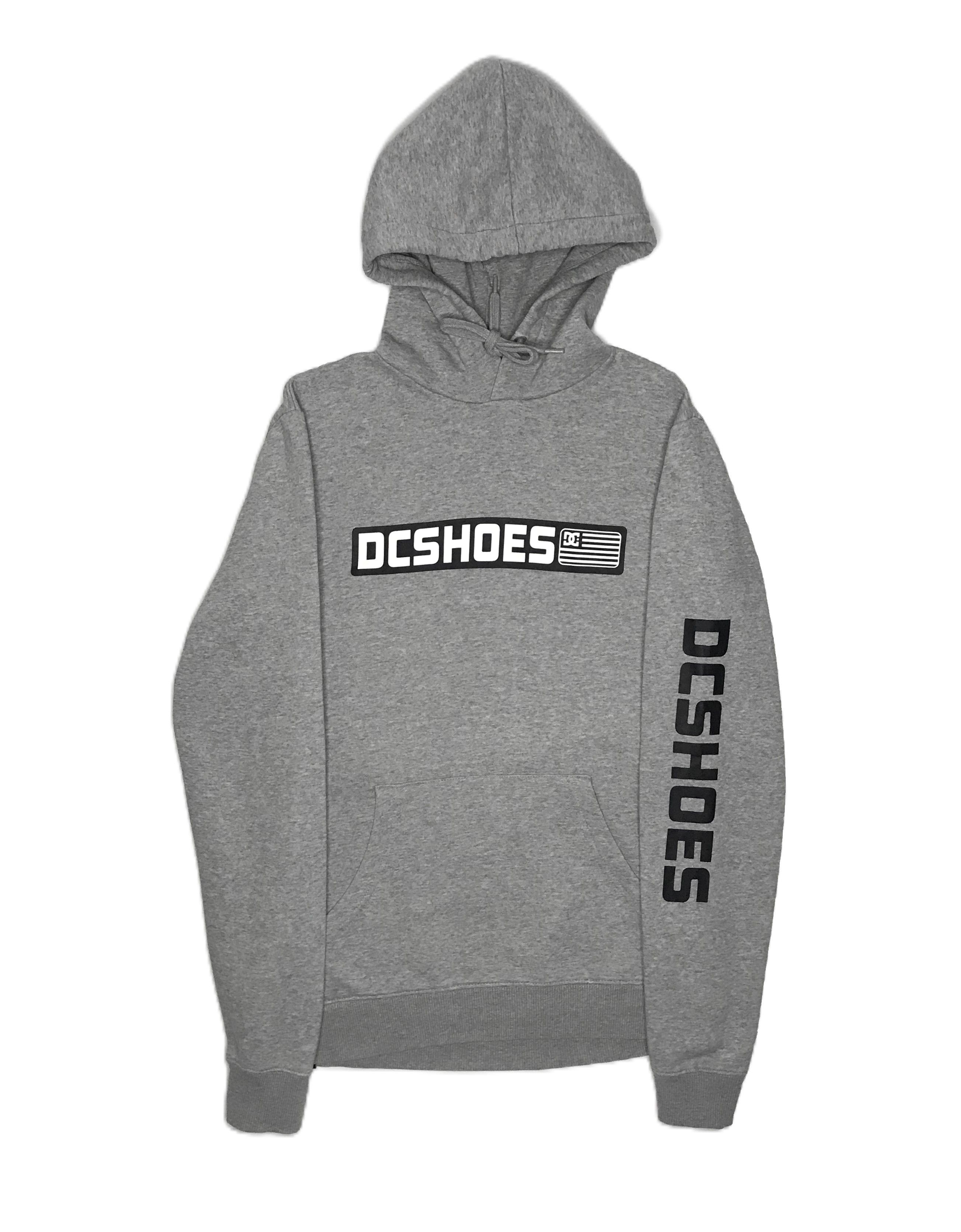 DC DC Shoes Mens Hoodie Pullover Sz S Gray Size US S / EU 44-46 / 1 - 1 Thumbnail