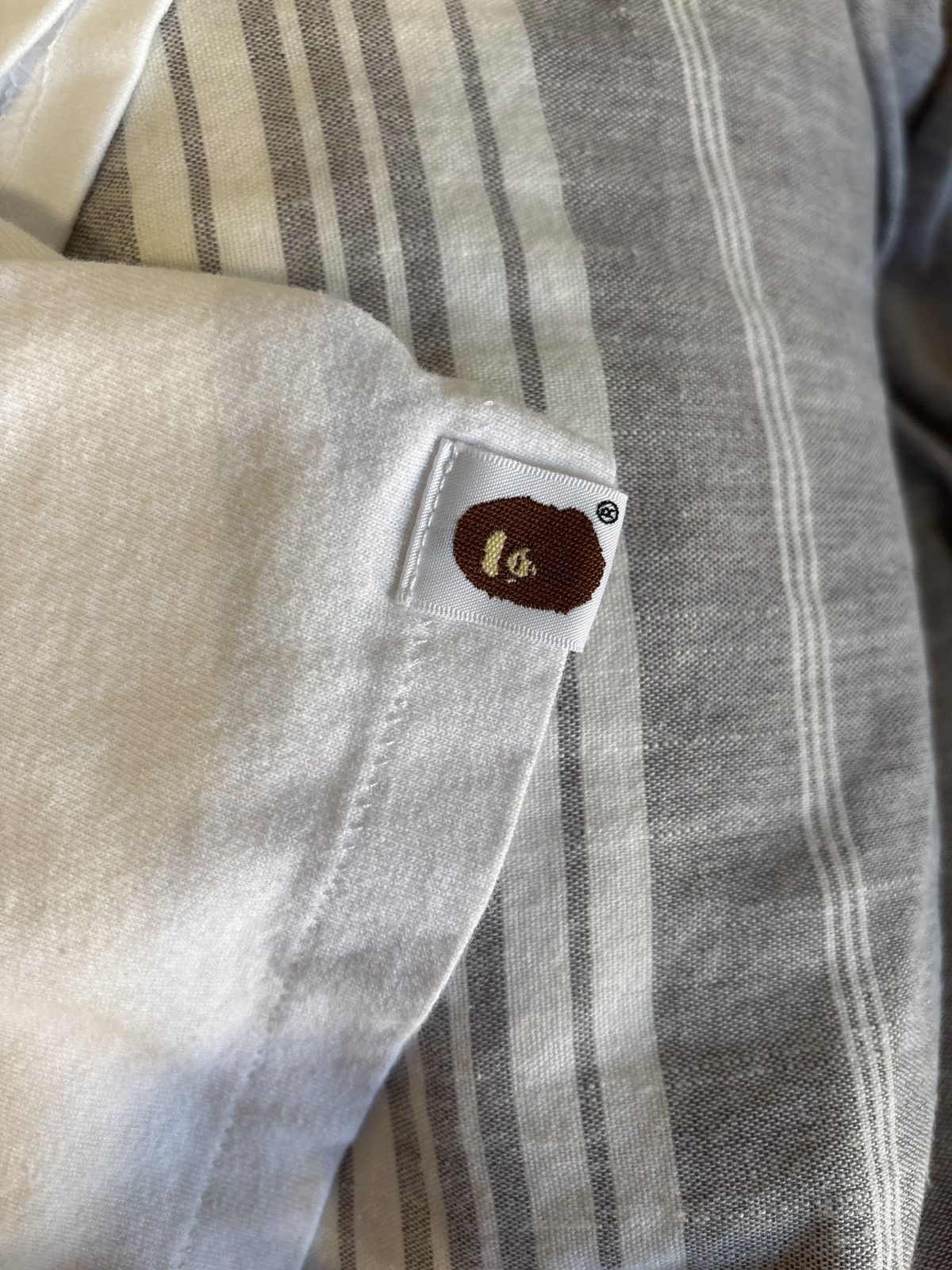 Bape Bape Honeycomb College Tee Size US M / EU 48-50 / 2 - 4 Thumbnail