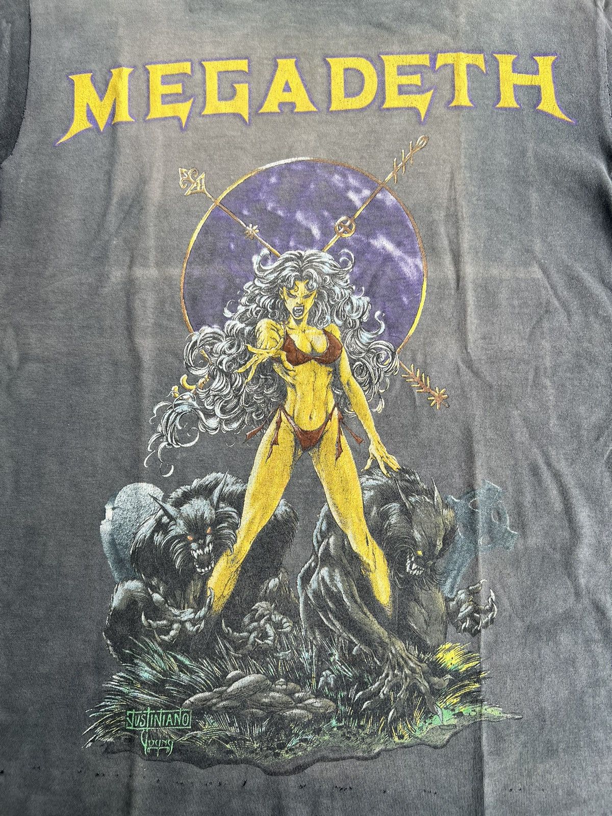 Band Tees Distressed Vintage Megadeth Cryptic Writings Band Tees Size US S / EU 44-46 / 1 - 10 Thumbnail