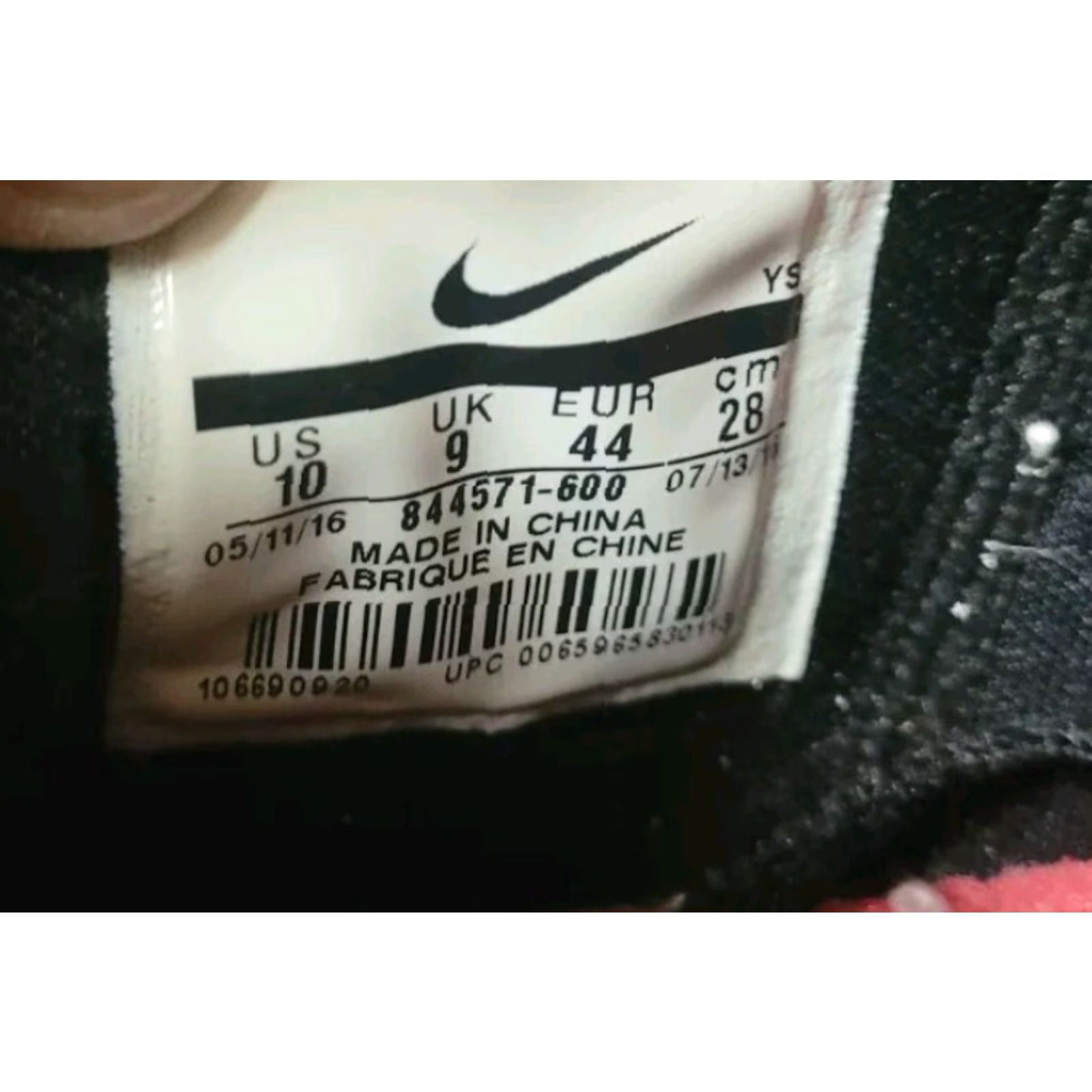 Nike Nike KD Trey 5 IV University Red Grey Black Mens Size 10 Basketball 844571 600 Size US 12 / EU 45 - 7 Thumbnail