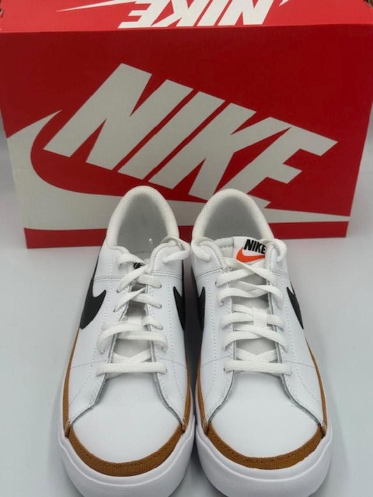 Nike Nike Court Legacy 2 Retro White Black Sneakers Size 6Y Size US 6 / EU 39 - 3 Thumbnail