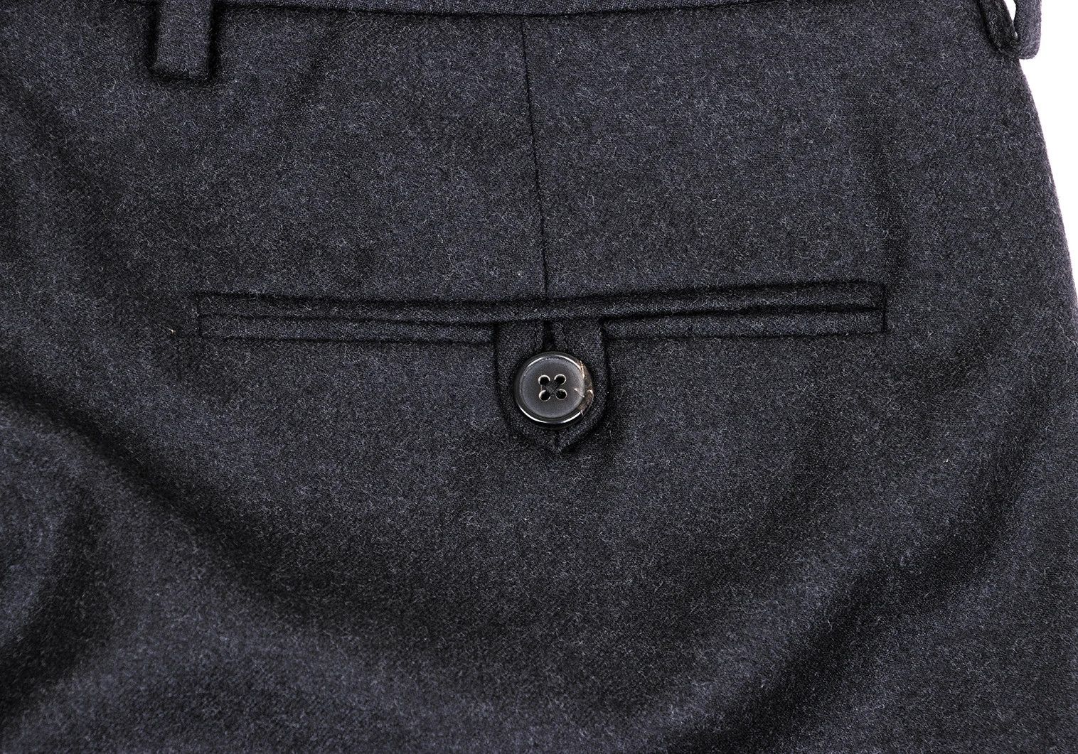 Maison Margiela Charcoal Center-Pleat Wool Trousers Size 44 Size US 28 / EU 44 - 9 Thumbnail