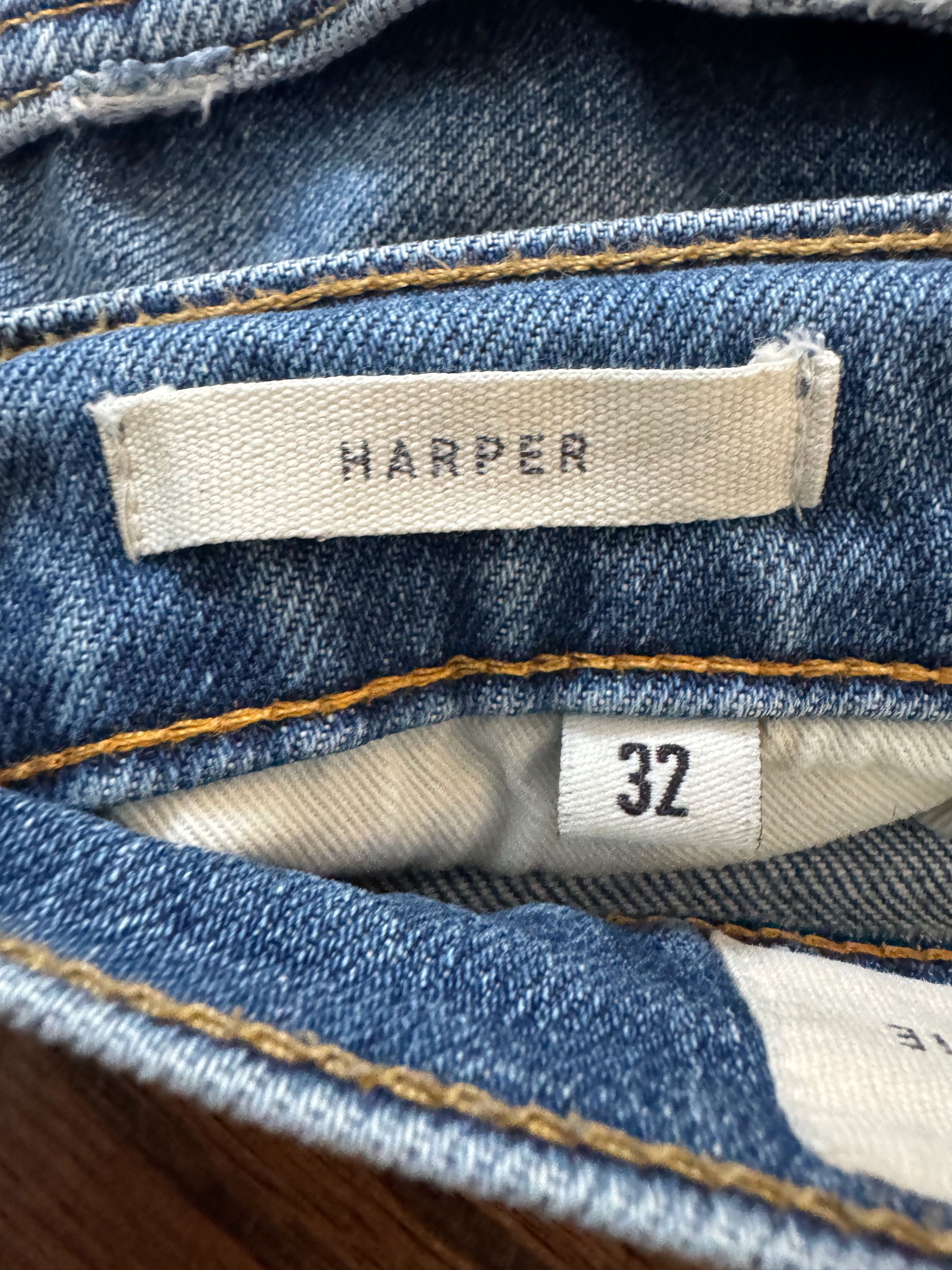 Imogene + Willie Imogene + Willie Harper Jeans Size 32 Decatur Wash Size 32" / US 10 / IT 46 - 7 Thumbnail