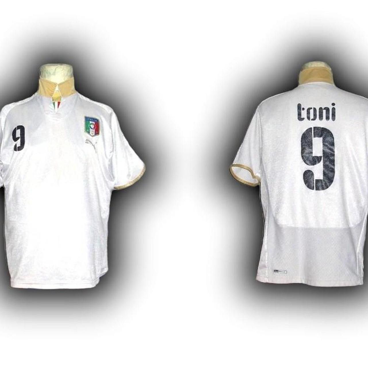 Puma Italy 2006 2007 2008 Away Shirt Jersey Maglia Size US L / EU 52-54 / 3 - 1 Thumbnail