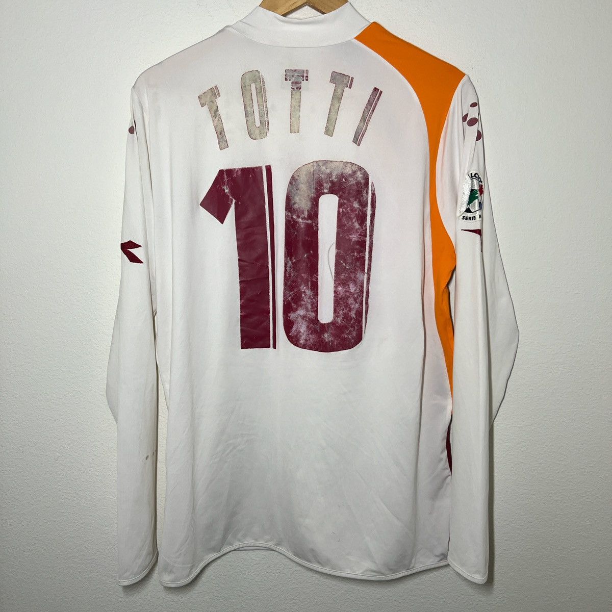 Jual jersey as roma 2003 totti | Indonesia
