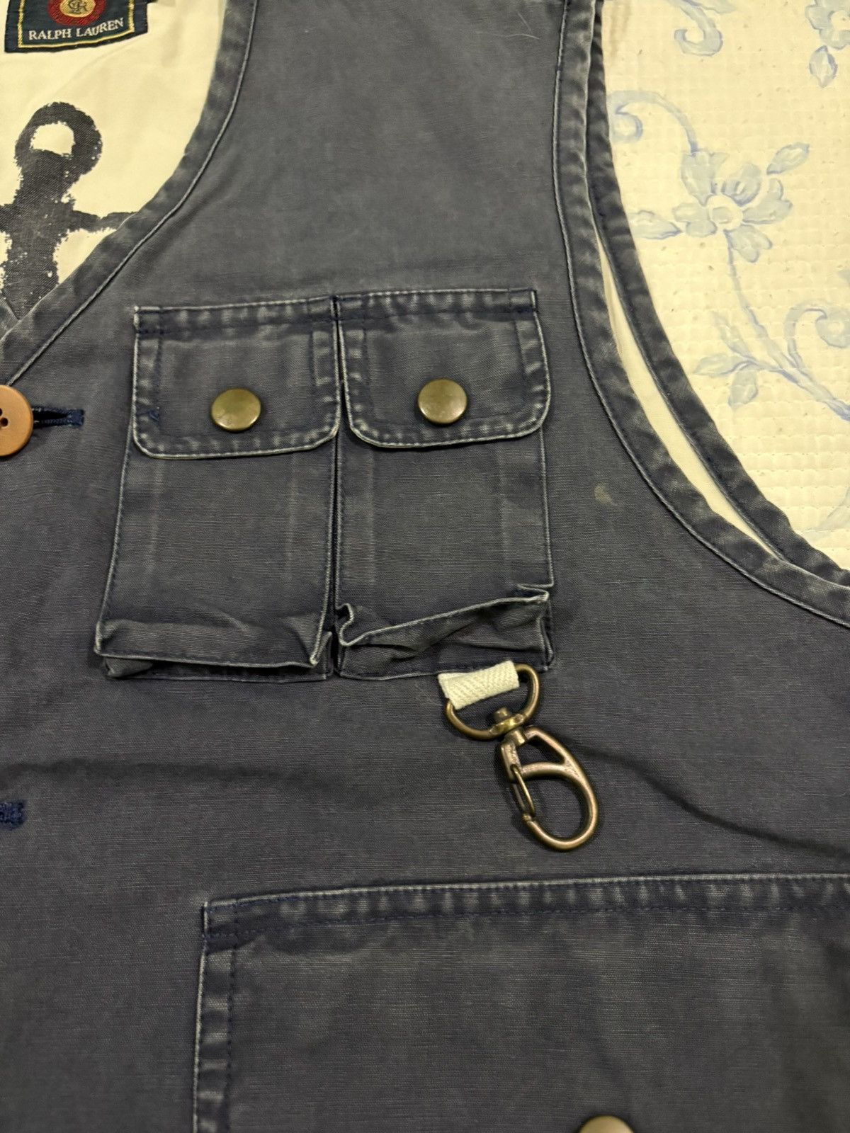 Chaps Chaps Ralph Lauren Multi Pocket Vest Size US L / EU 52-54 / 3 - 11 Thumbnail
