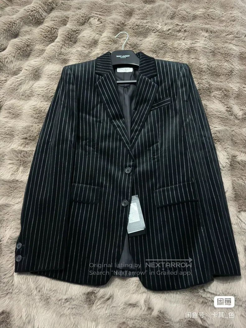 Saint Laurent Paris Saint Laurent Paris Velvet Trousers Size US 30 / EU 46 - 9 Thumbnail