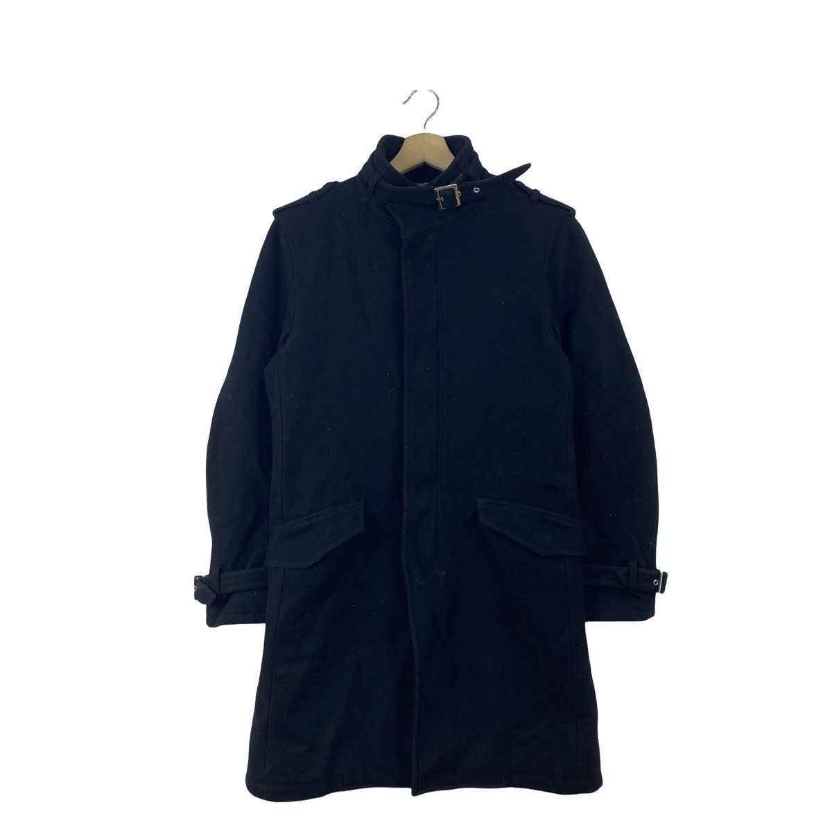 Tornado Mart Vintage TORNADO MART Coat Military Style Buckle Neck Zip Size US M / EU 48-50 / 2 - 1 Thumbnail