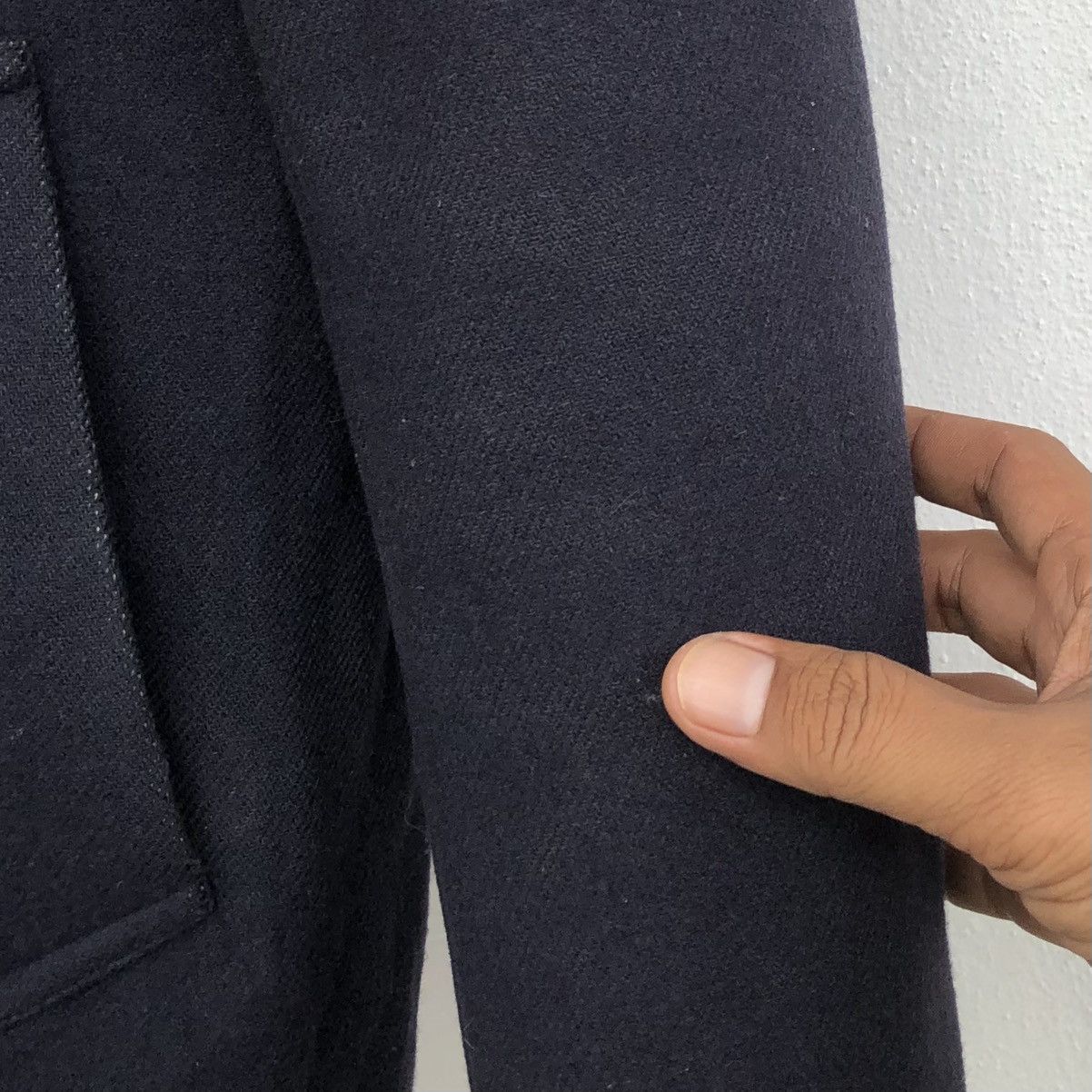 Mackintosh Mackintosh Philosophy Double Breasted Navy Blue Wool Peacoat Size US M / EU 48-50 / 2 - 4 Thumbnail