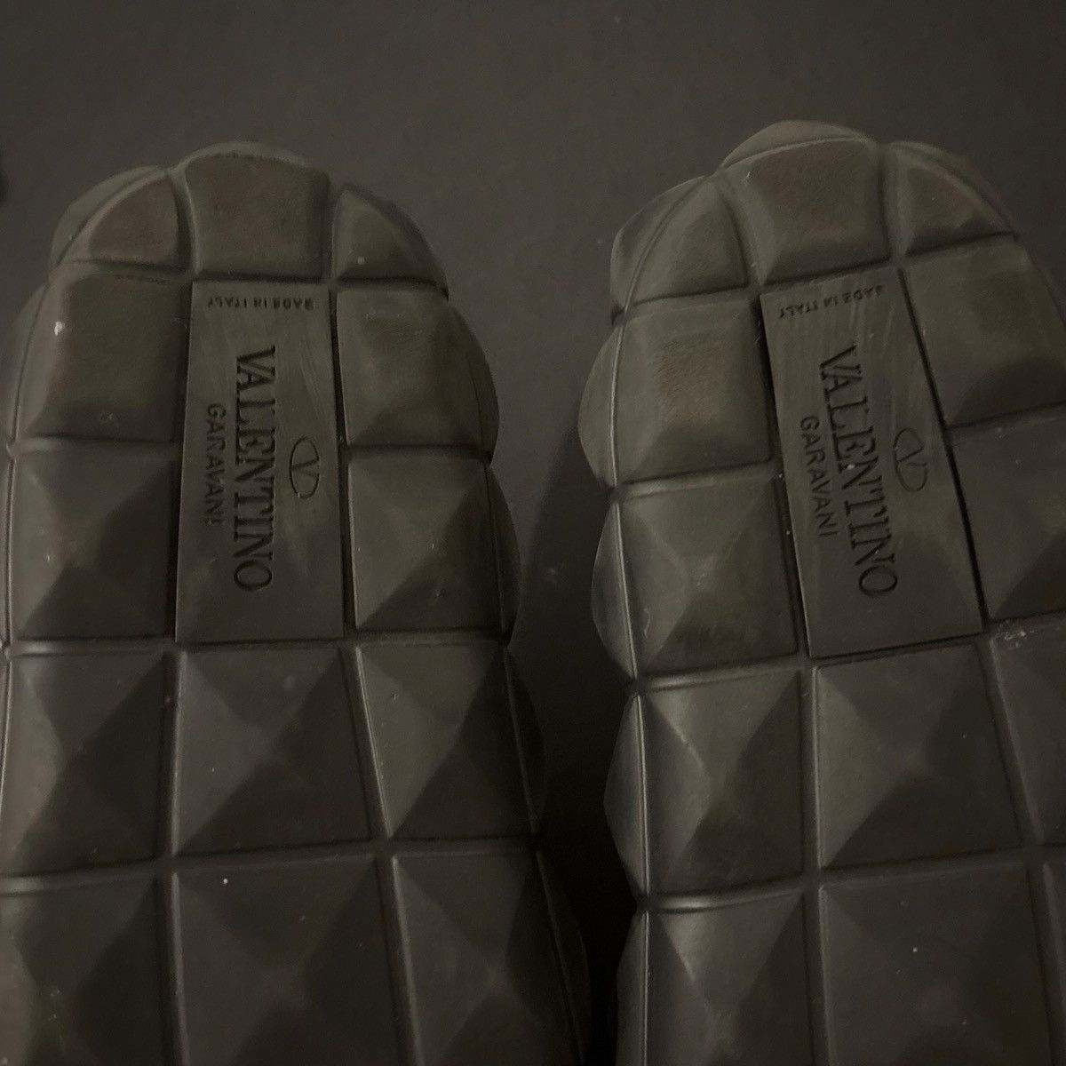 Valentino Valentino Rockstud Rubber Slides Size US 6 / IT 36 - 2 Thumbnail